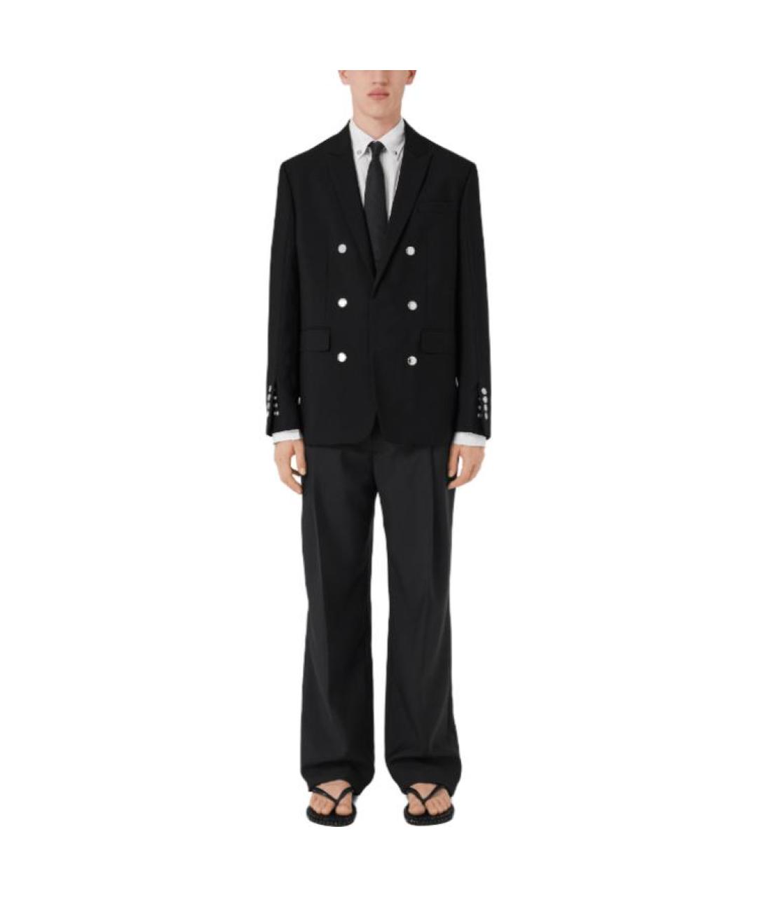 BURBERRY Черный пиджак, фото 2