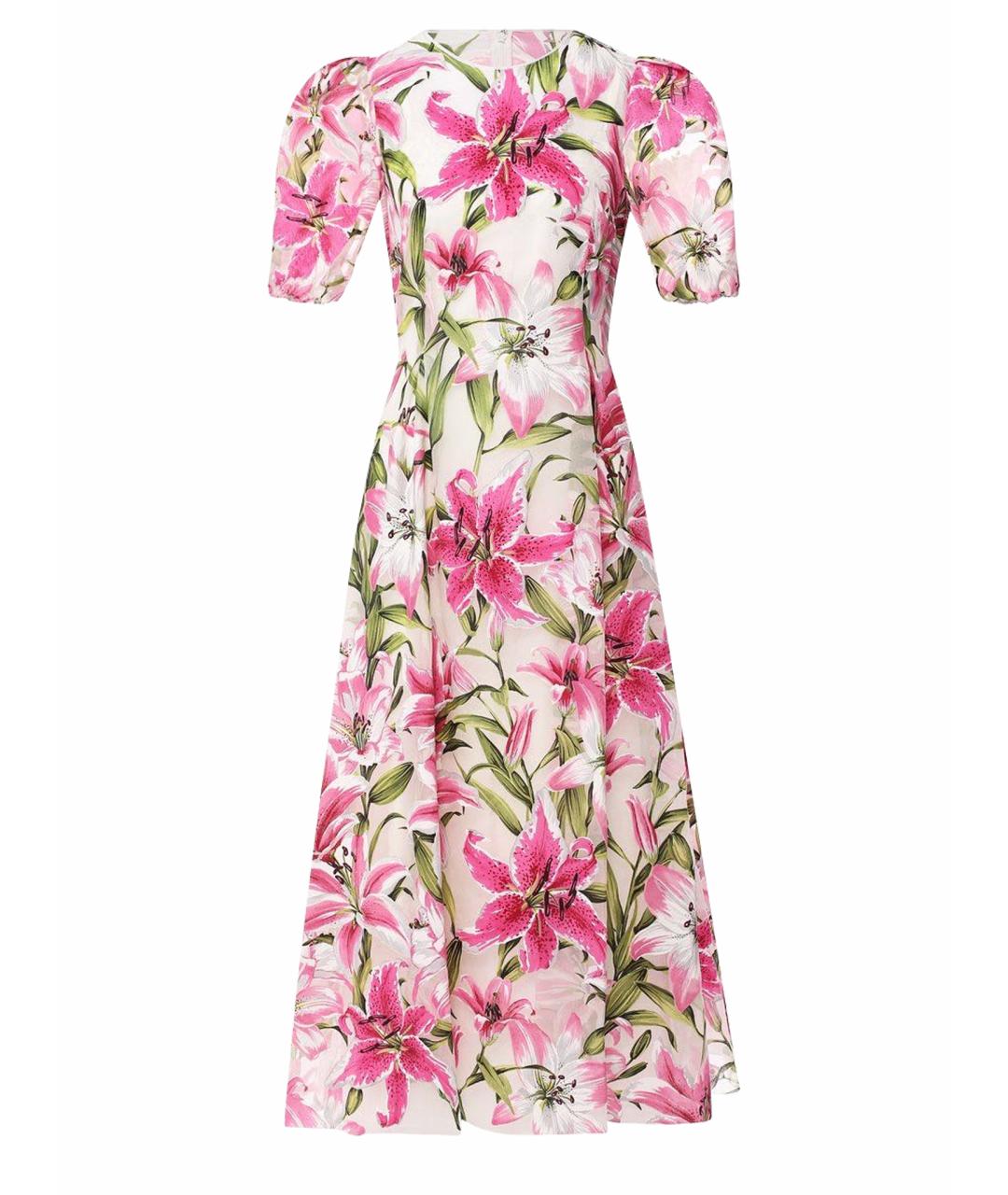 DOLCE&GABBANA Белое полиамидовое вечернее платье, фото 1
