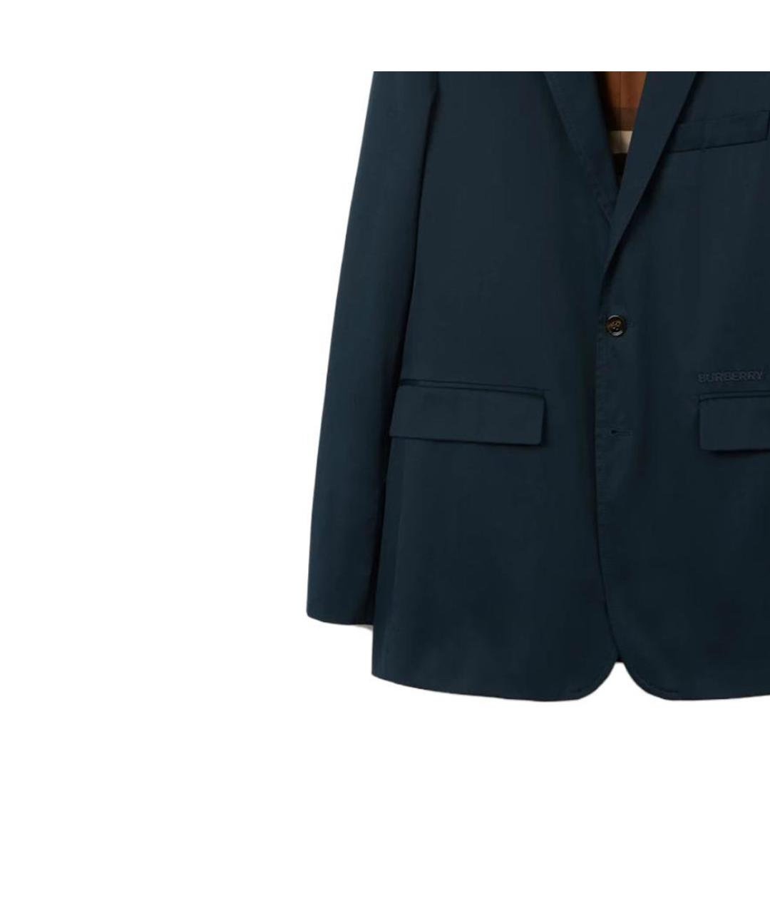 BURBERRY Темно-синий пиджак, фото 3