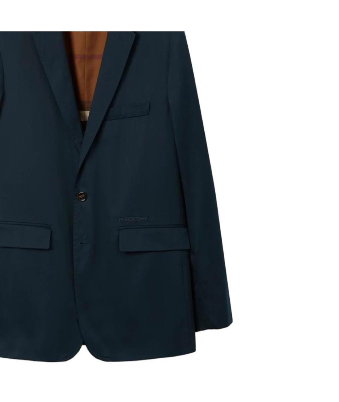 BURBERRY Темно-синий пиджак, фото 5