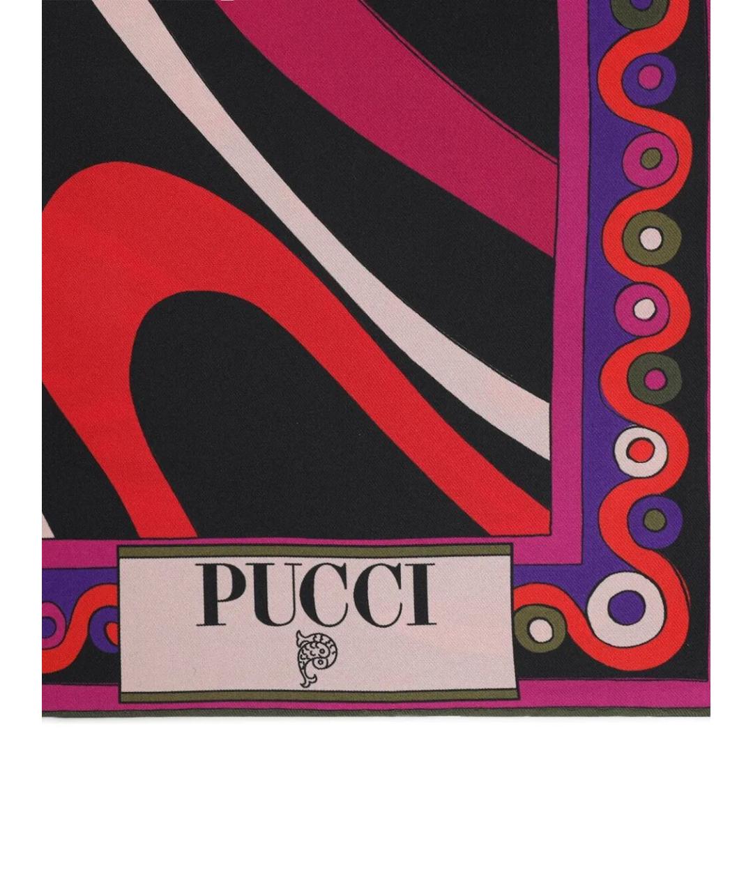 PUCCI Мульти шелковый шарф, фото 2