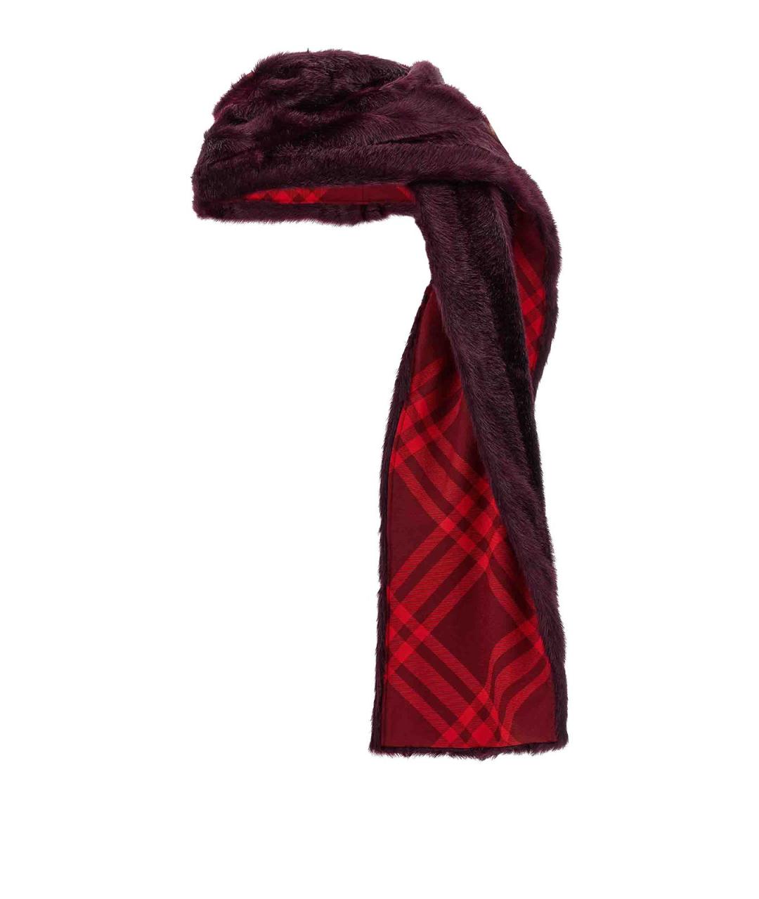 BURBERRY Фиолетовый шарф, фото 3