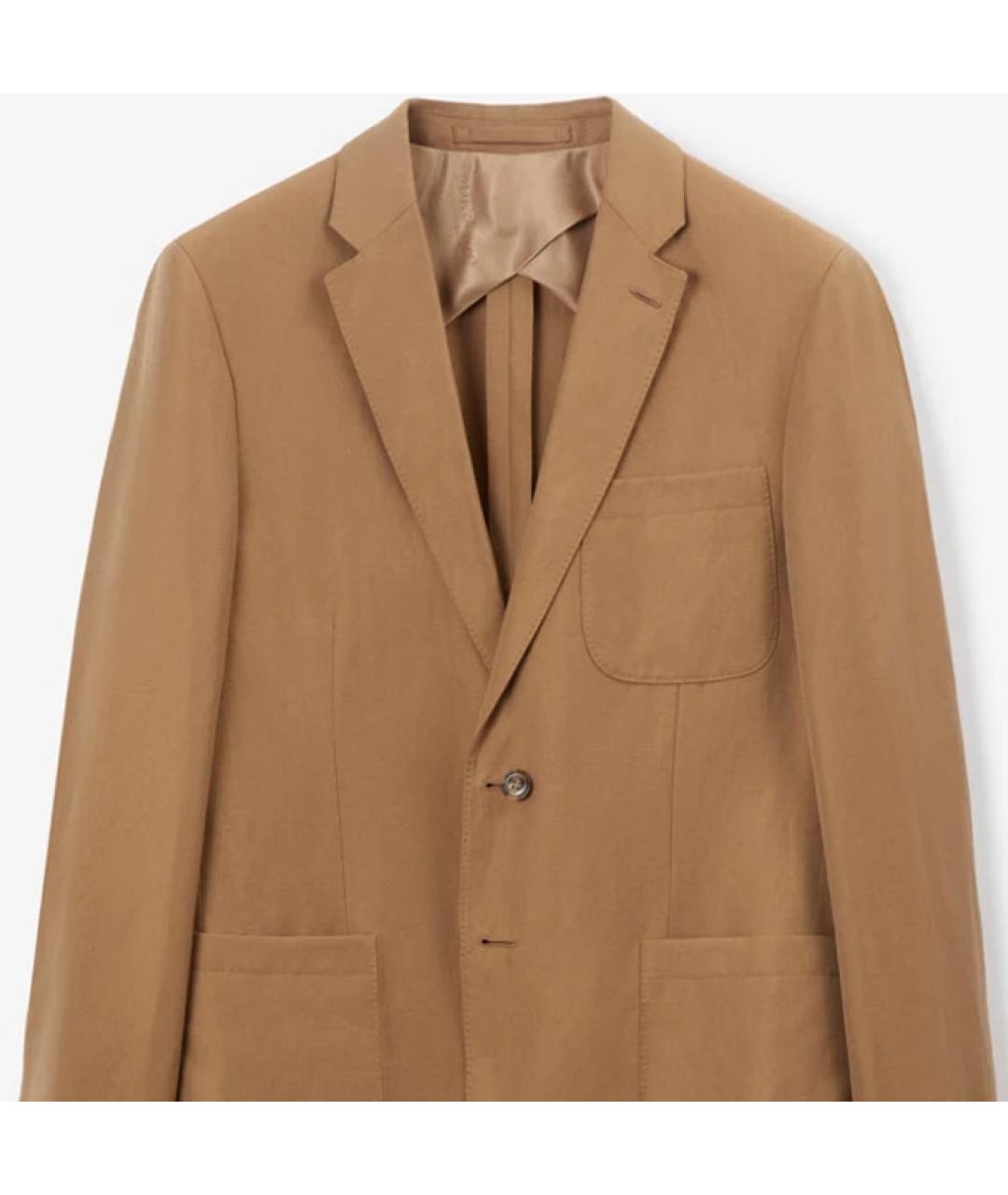 BURBERRY Бежевый пиджак, фото 5