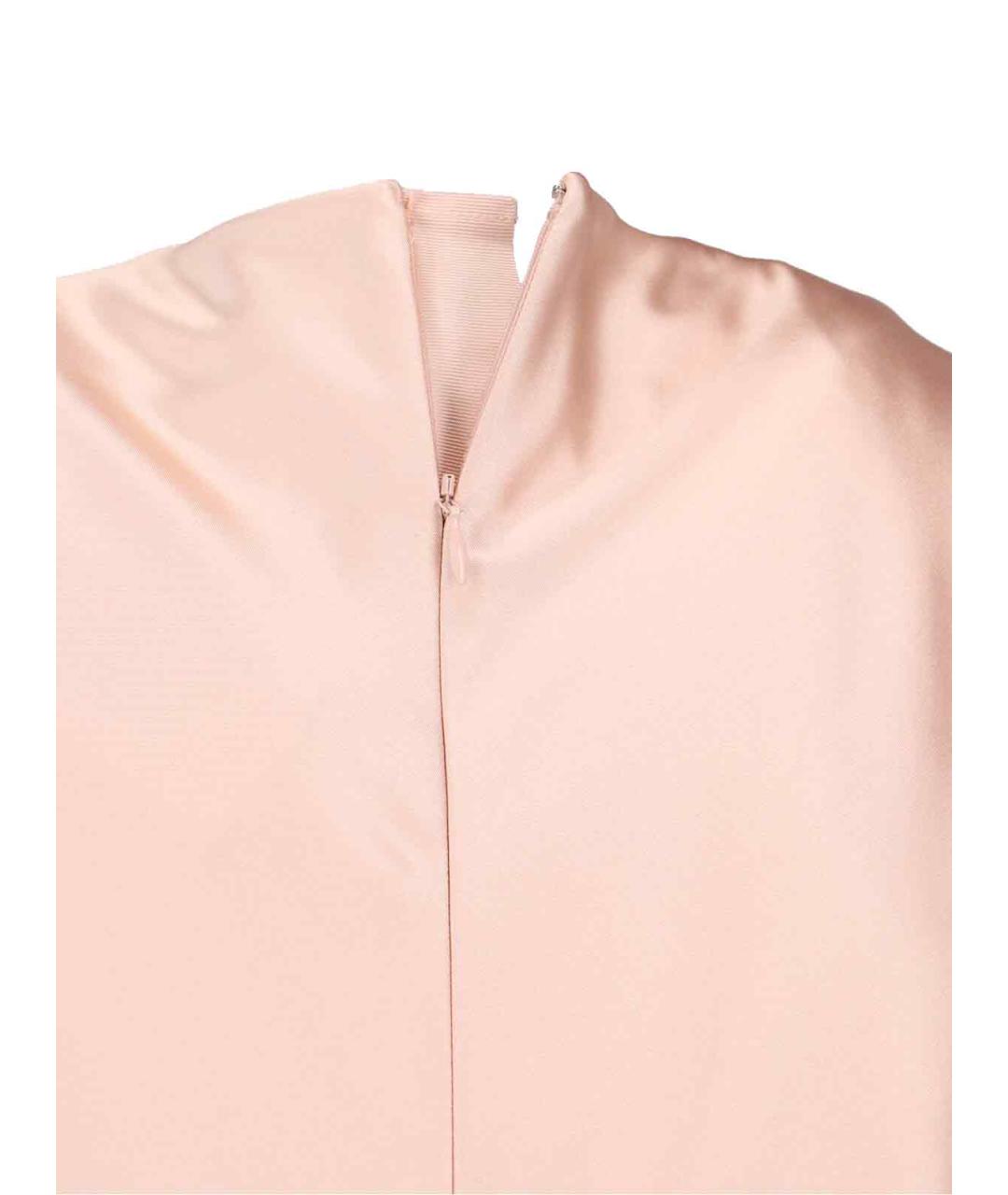 Ami Paris Розовое полиэстеровое платье, фото 4