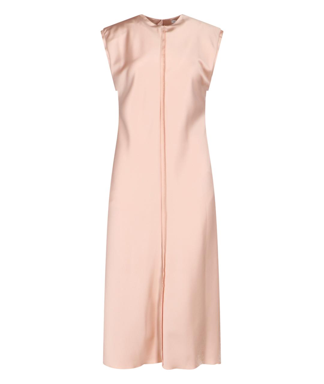 Ami Paris Розовое полиэстеровое платье, фото 1