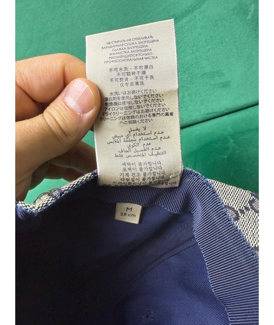 GUCCI Хлопковая кепка/бейсболка, фото 8