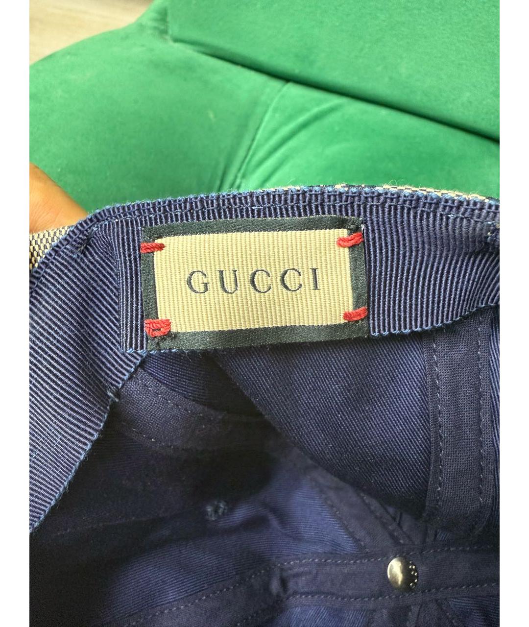 GUCCI Хлопковая кепка/бейсболка, фото 7
