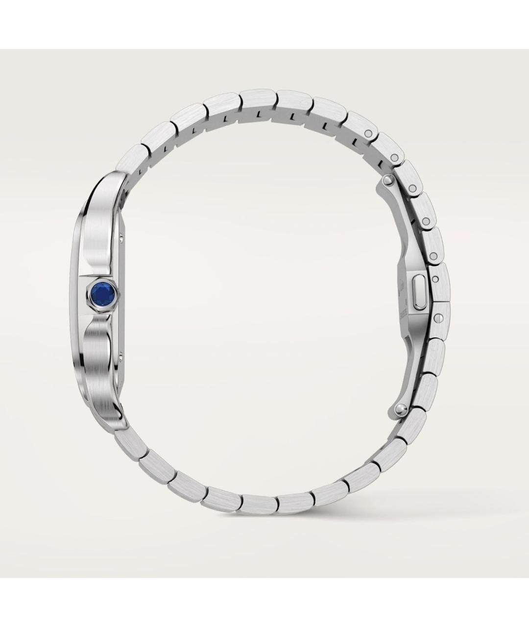 CARTIER Коричневые металлические часы, фото 4