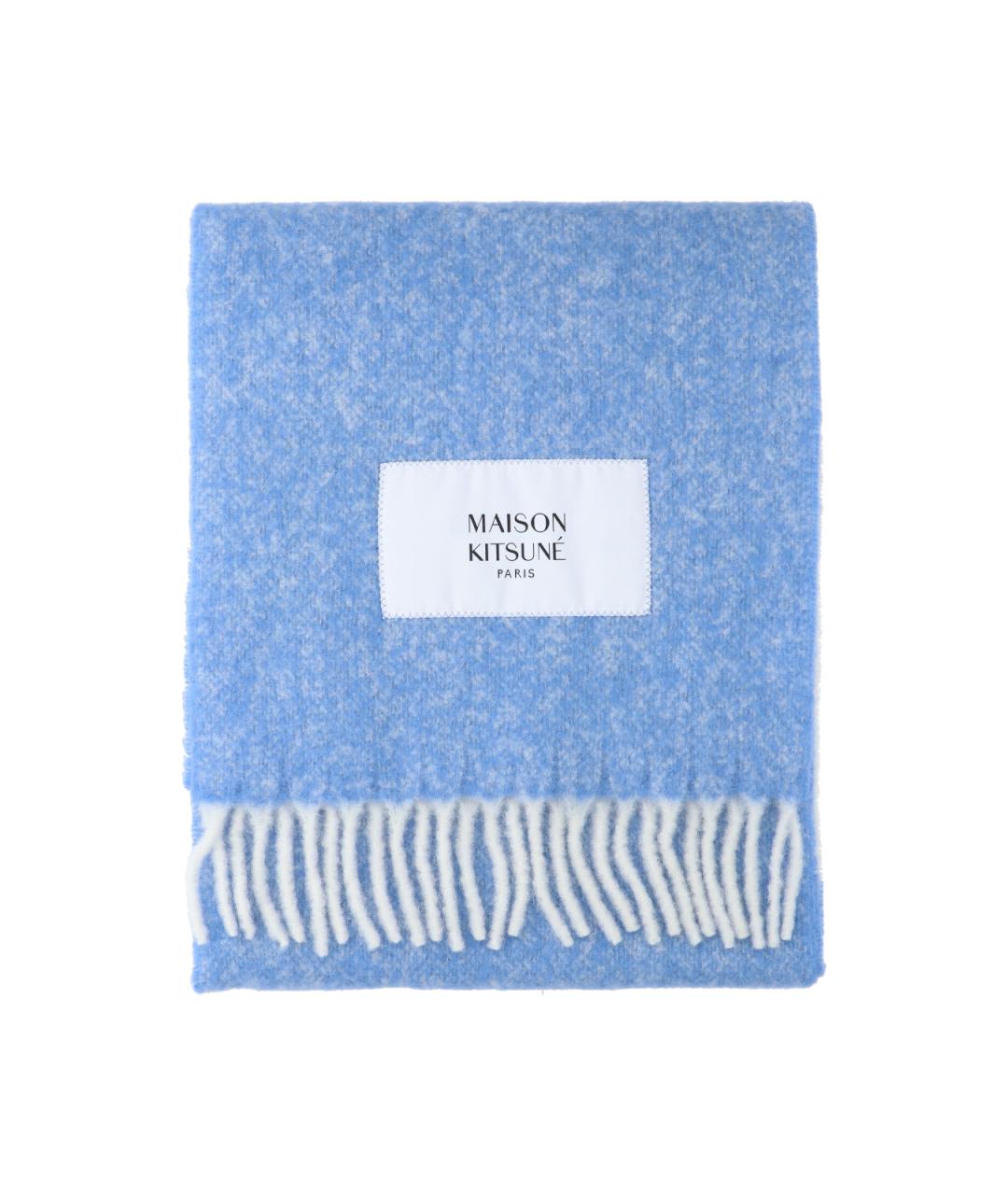 MAISON KITSUNE Мульти шерстяной шарф, фото 2