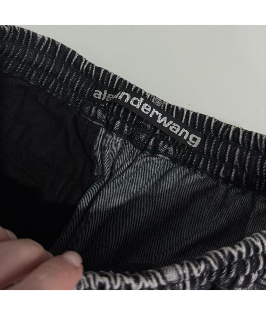 ALEXANDER WANG Хлопковые прямые джинсы, фото 5