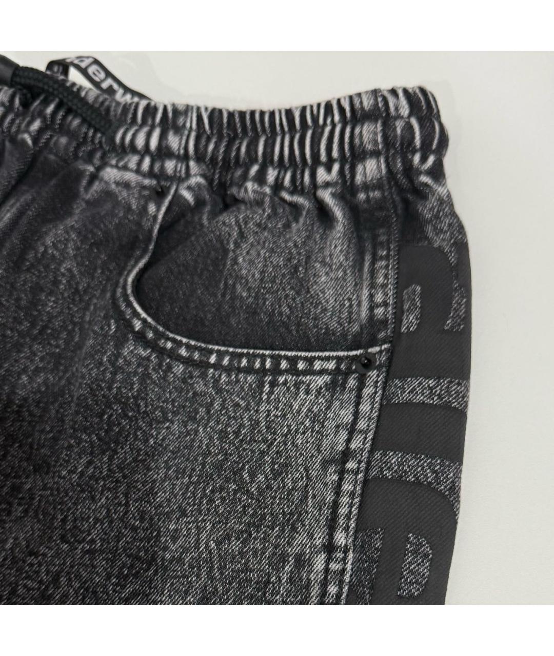 ALEXANDER WANG Хлопковые прямые джинсы, фото 4