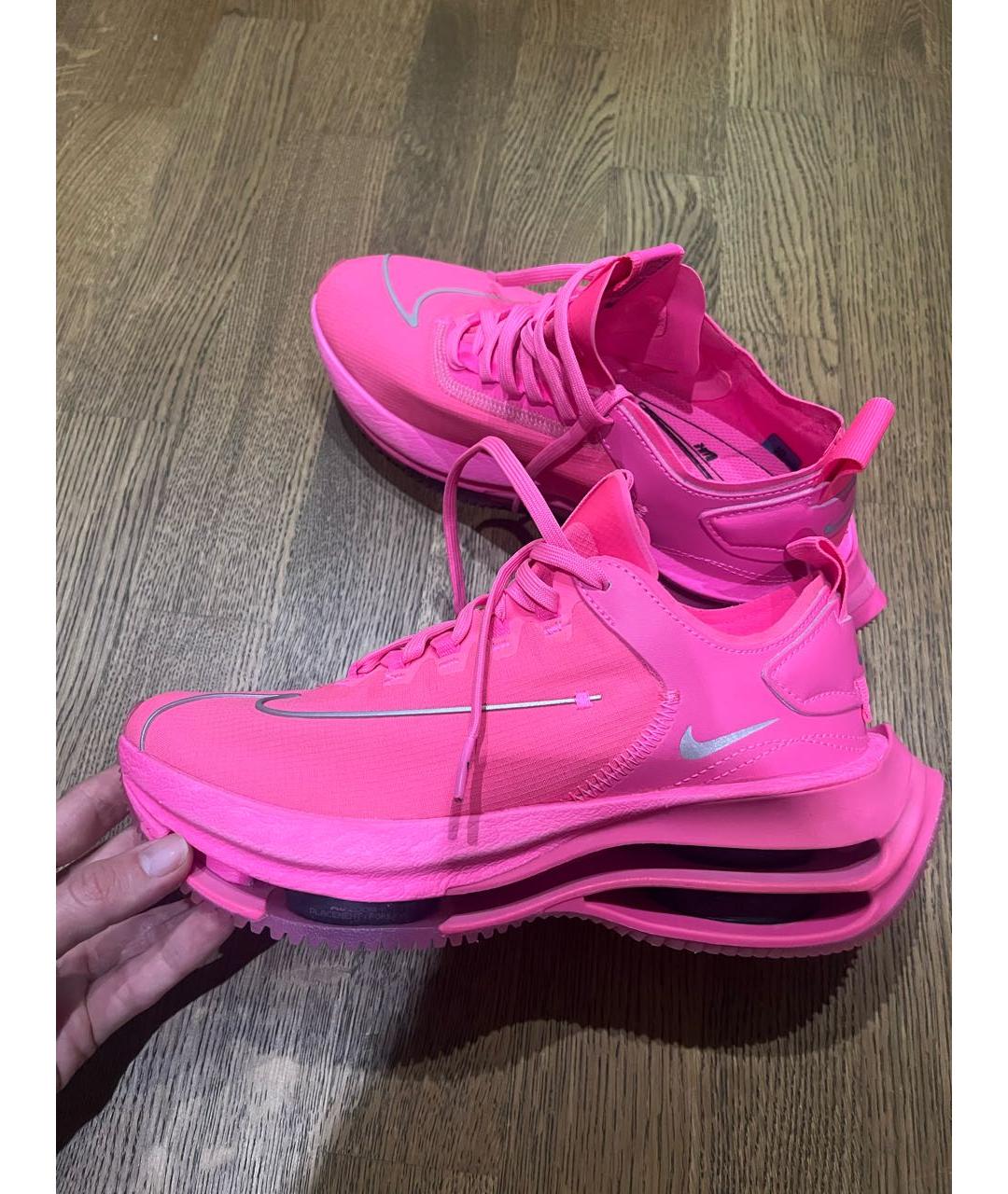 NIKE Розовые синтетические кроссовки, фото 8