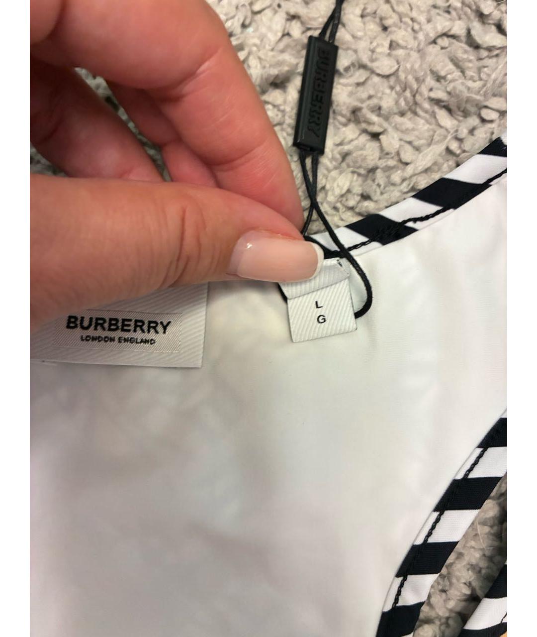 BURBERRY Коричневая майка, фото 3