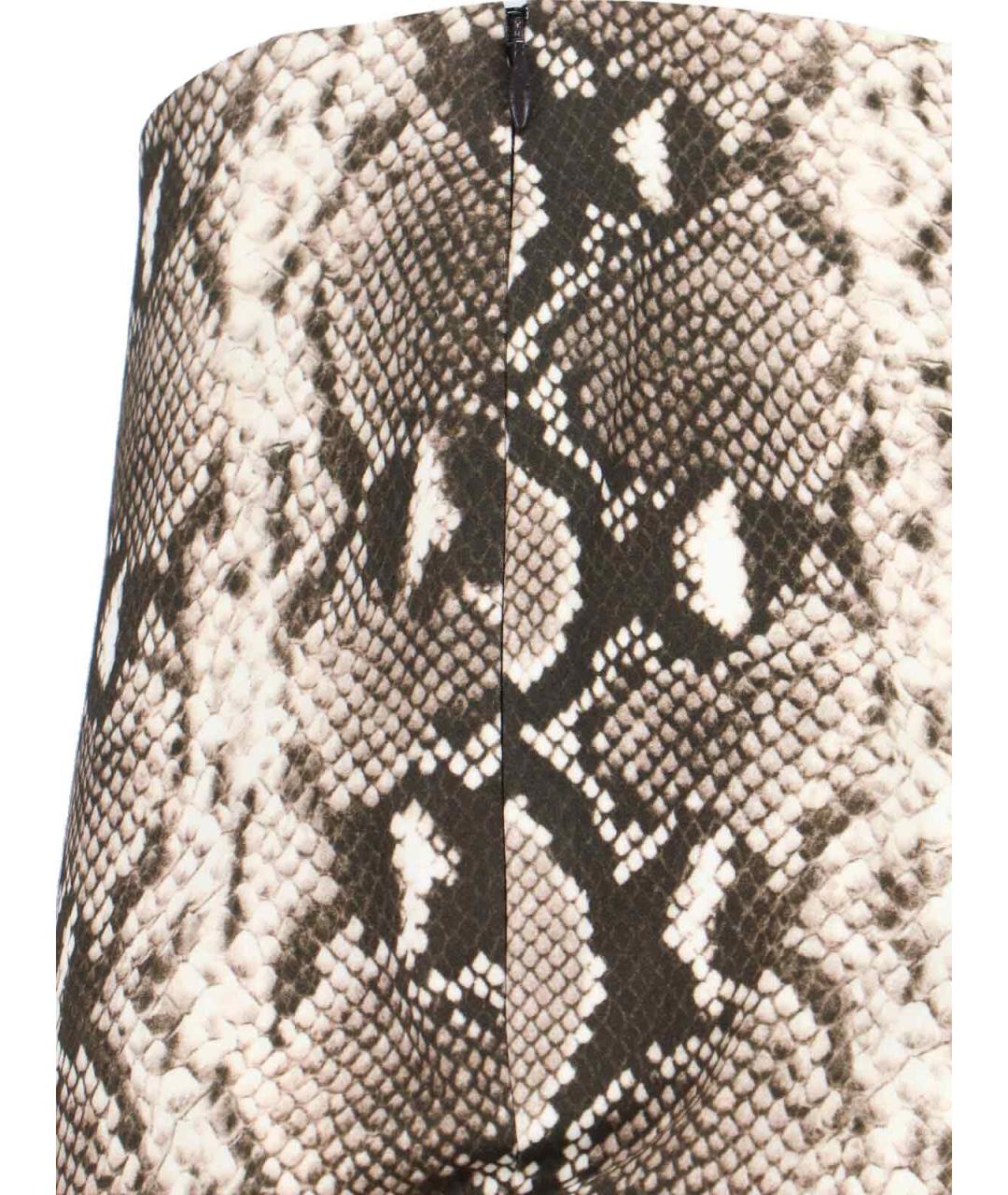 DURAN LANTIK Коричневые хлопковые прямые брюки, фото 4