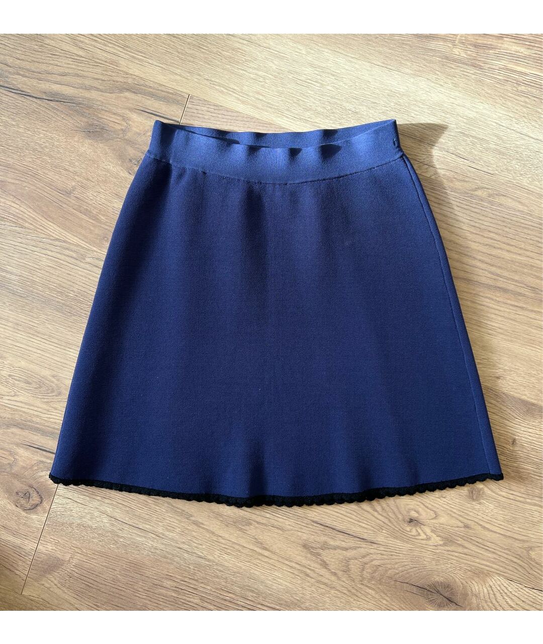 SANDRO Фиолетовая вискозная юбка миди, фото 2