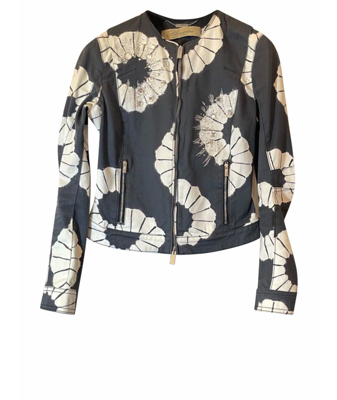 BLUMARINE Мульти деним куртка, фото 1