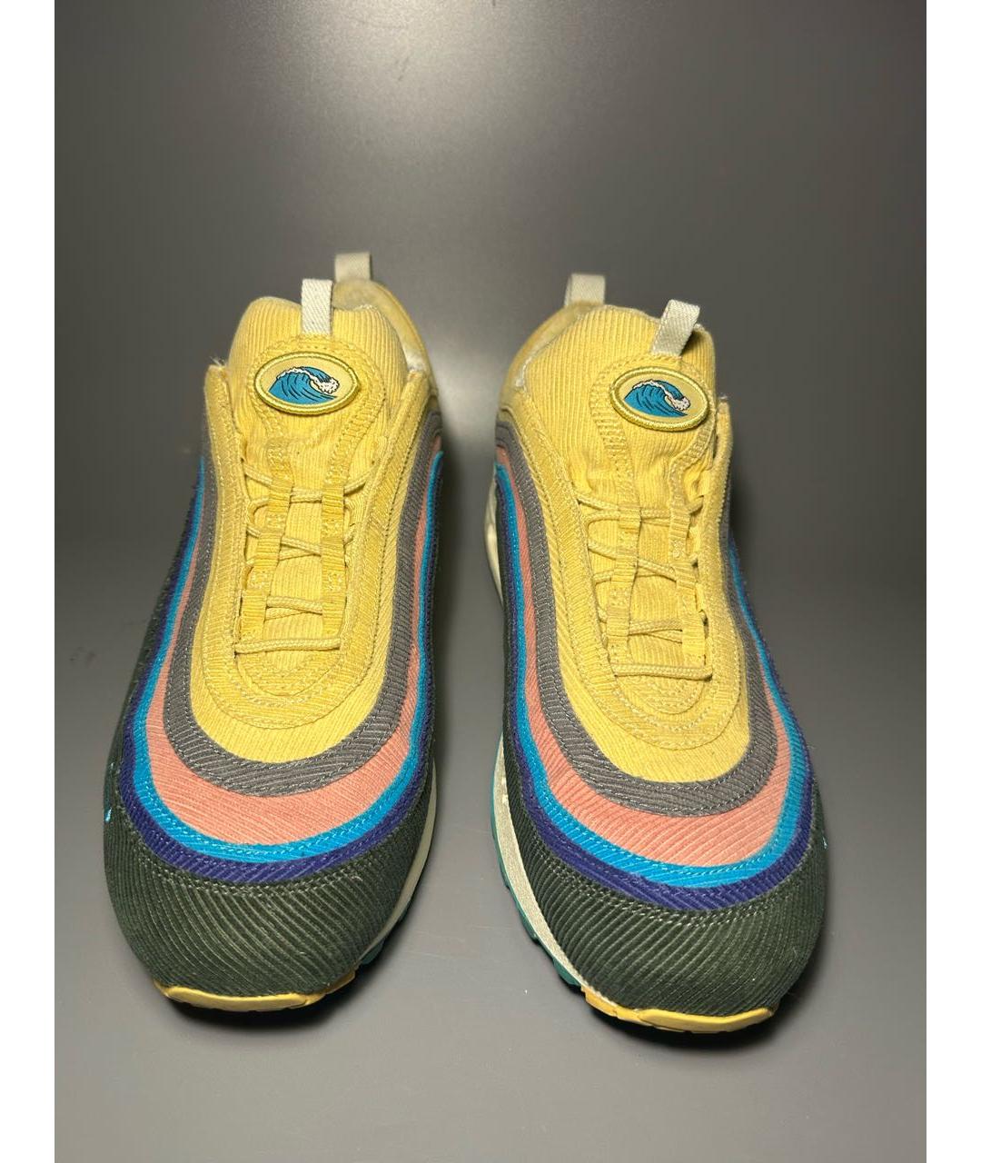 NIKE Мульти текстильные низкие кроссовки / кеды, фото 2