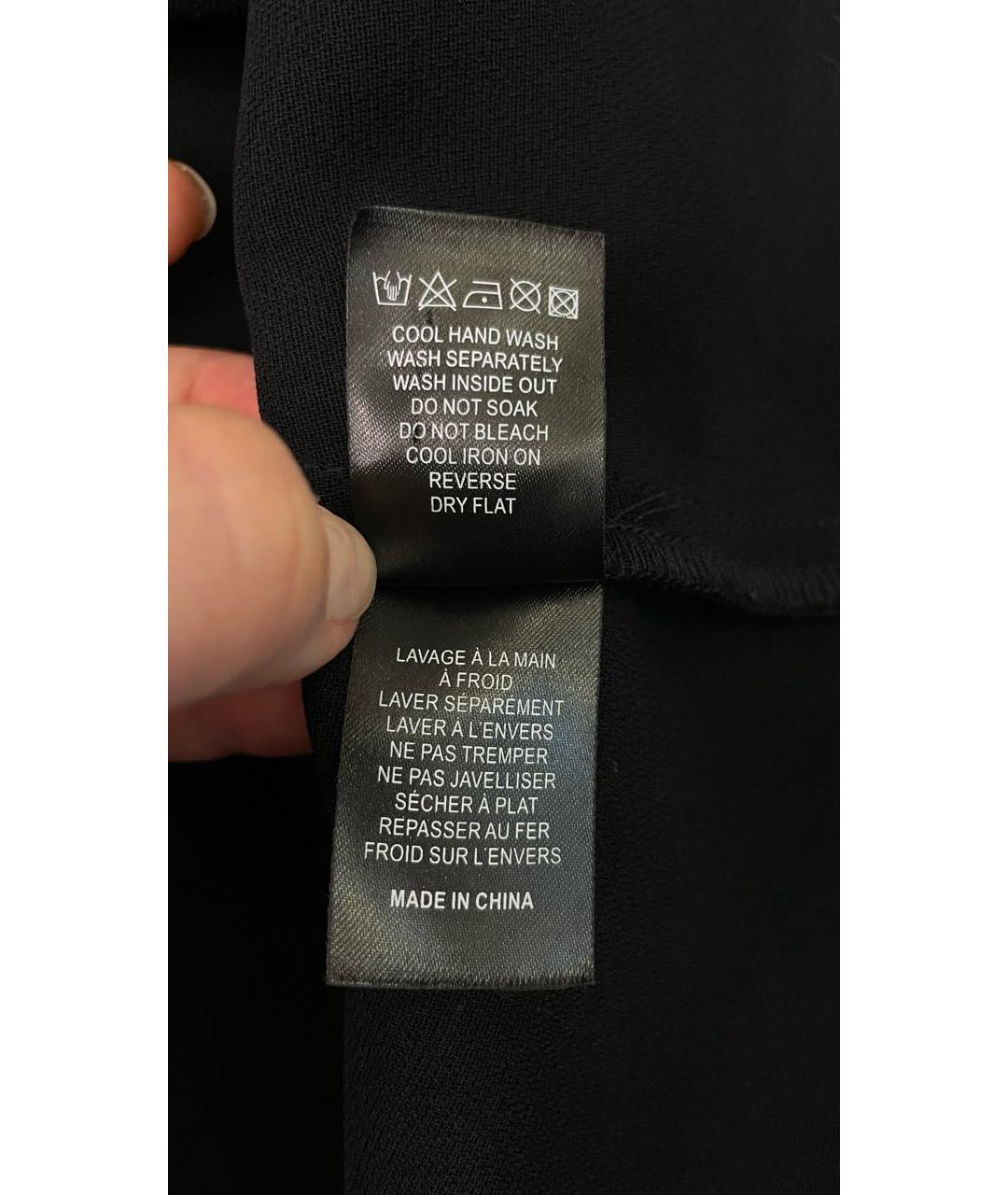 SELF-PORTRAIT Черное полиэстеровое коктейльное платье, фото 5