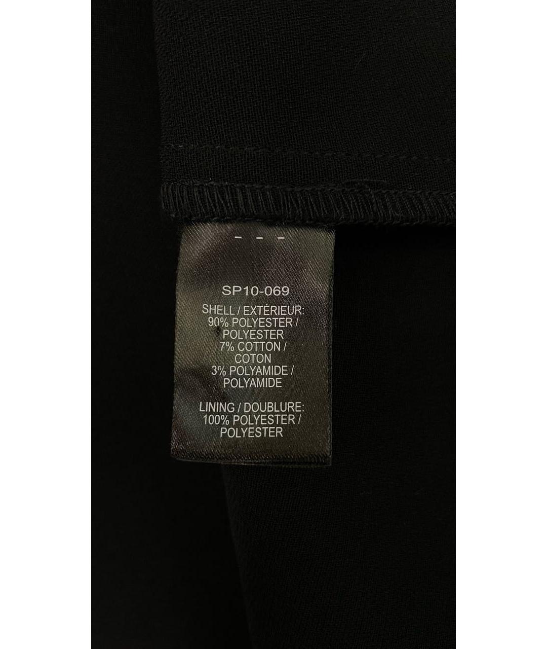 SELF-PORTRAIT Черное полиэстеровое коктейльное платье, фото 4