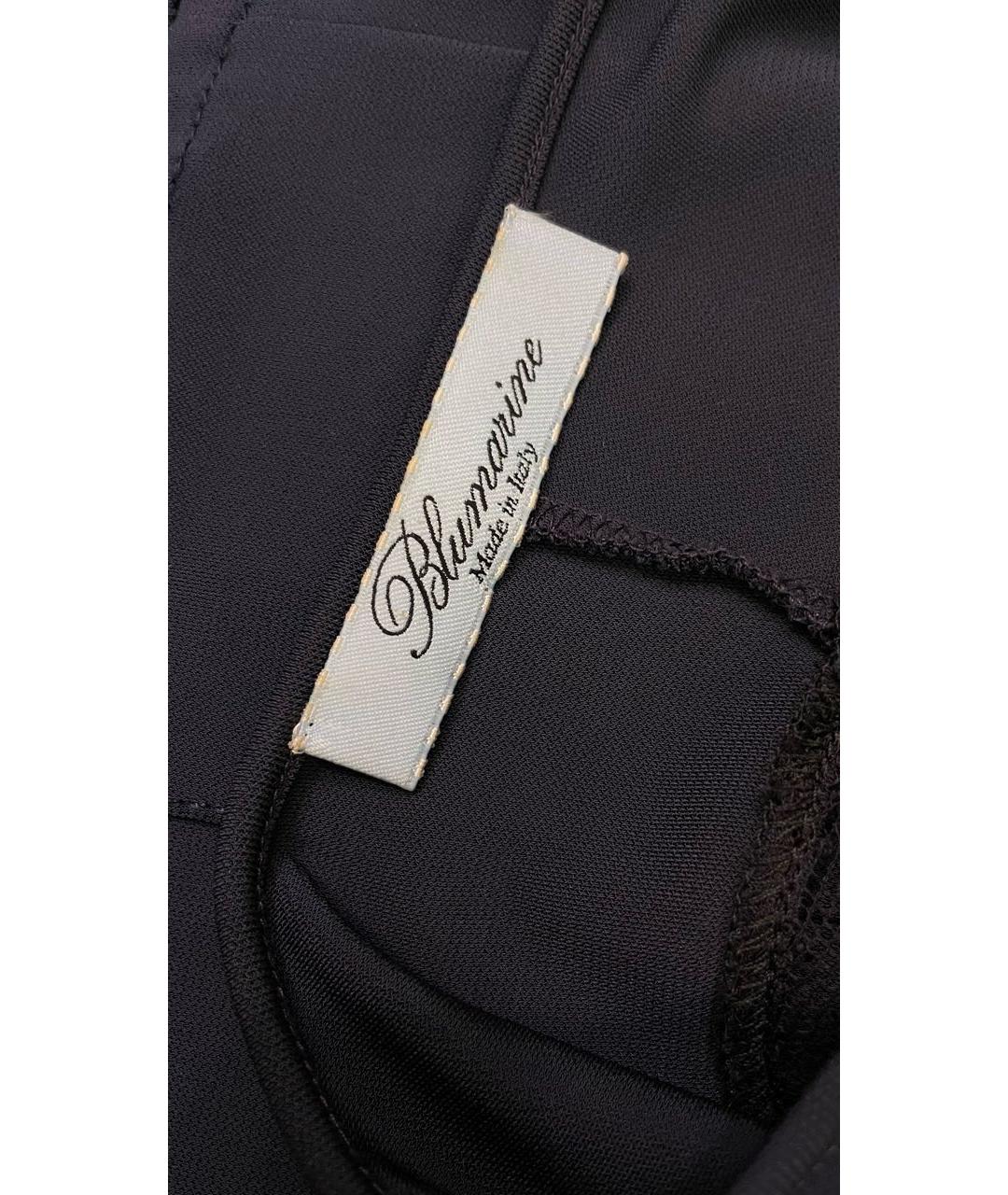 BLUMARINE Фиолетовое вечернее платье, фото 4