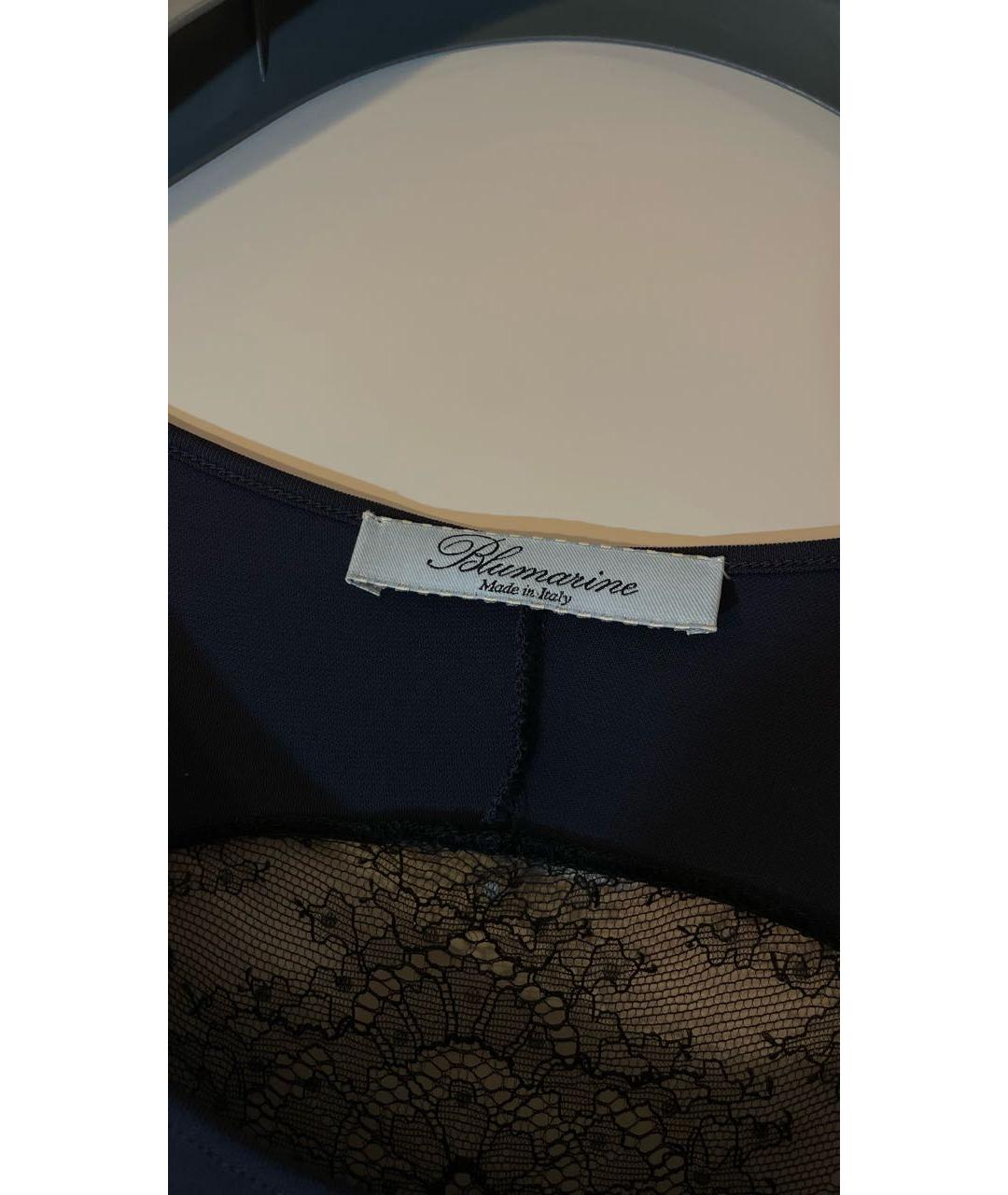 BLUMARINE Фиолетовое вечернее платье, фото 2