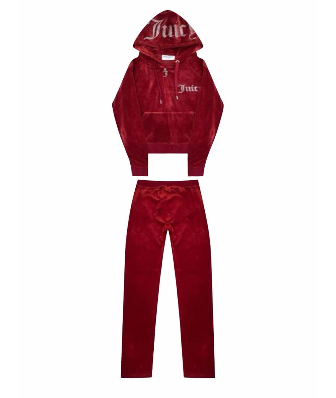 JUICY COUTURE Красный полиэстеровый спортивные костюмы, фото 1