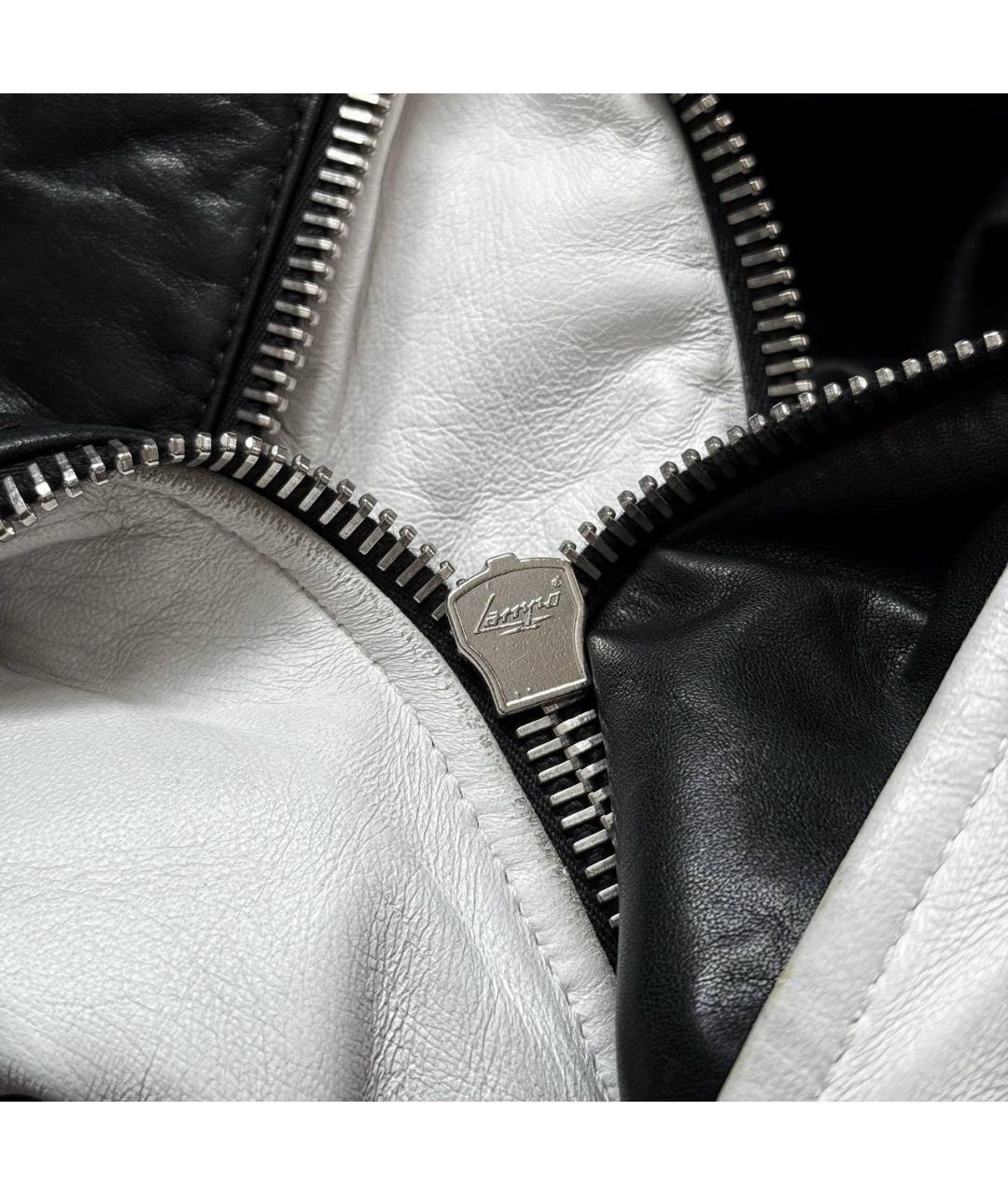 BALENCIAGA Черная кожаная куртка, фото 4