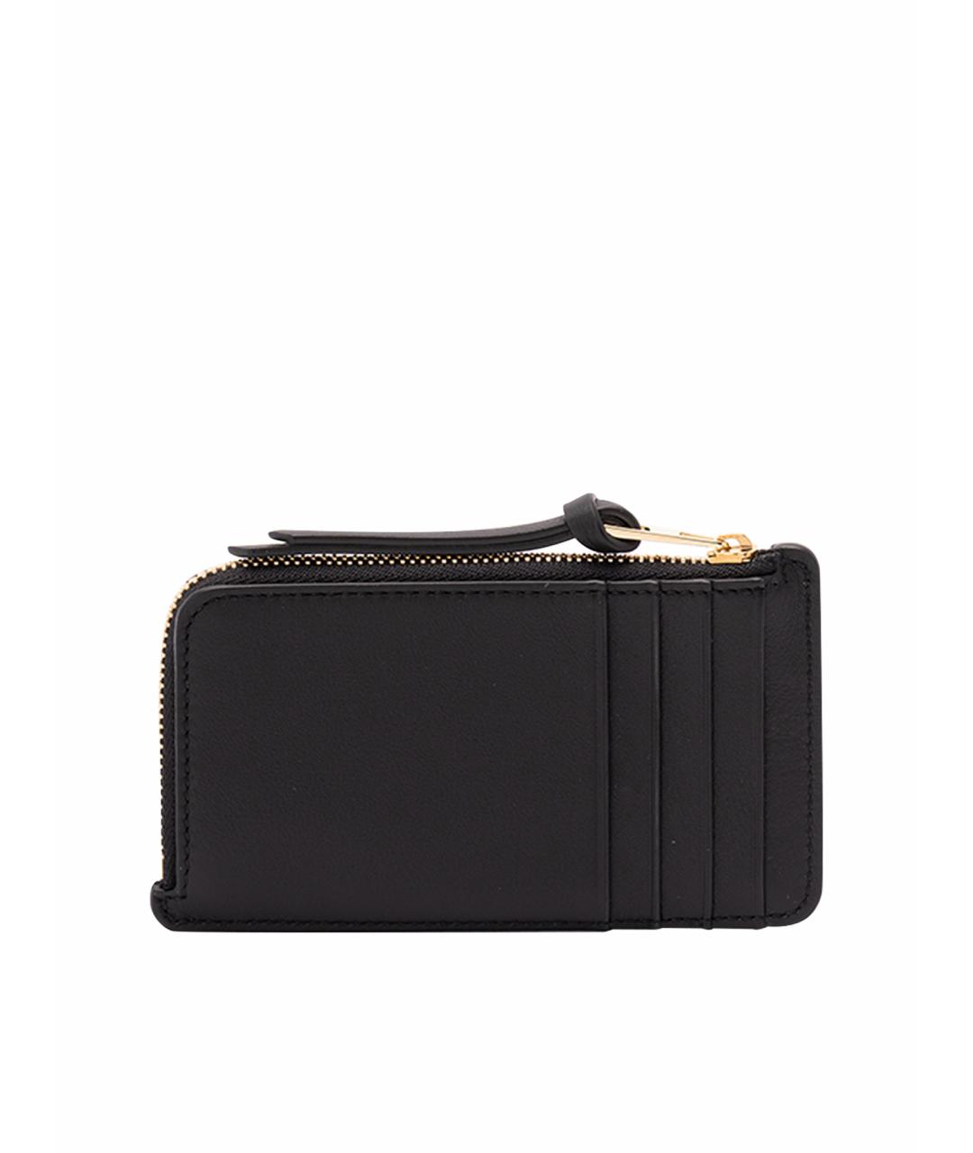LOEWE Черный кожаный кошелек, фото 1