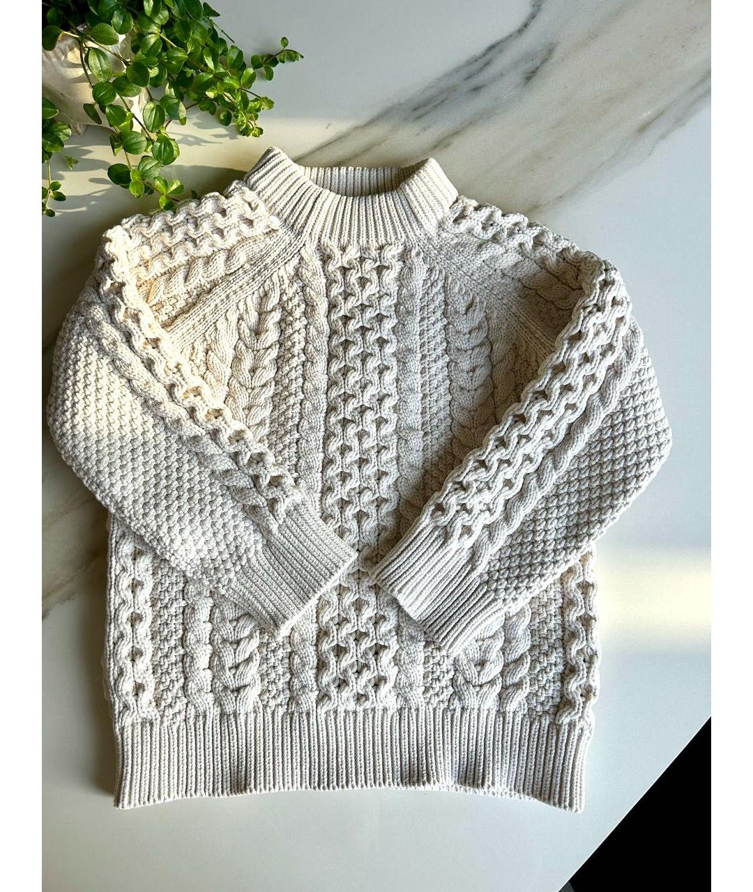 BURBERRY Белый хлопковый жакет / жилет, фото 2