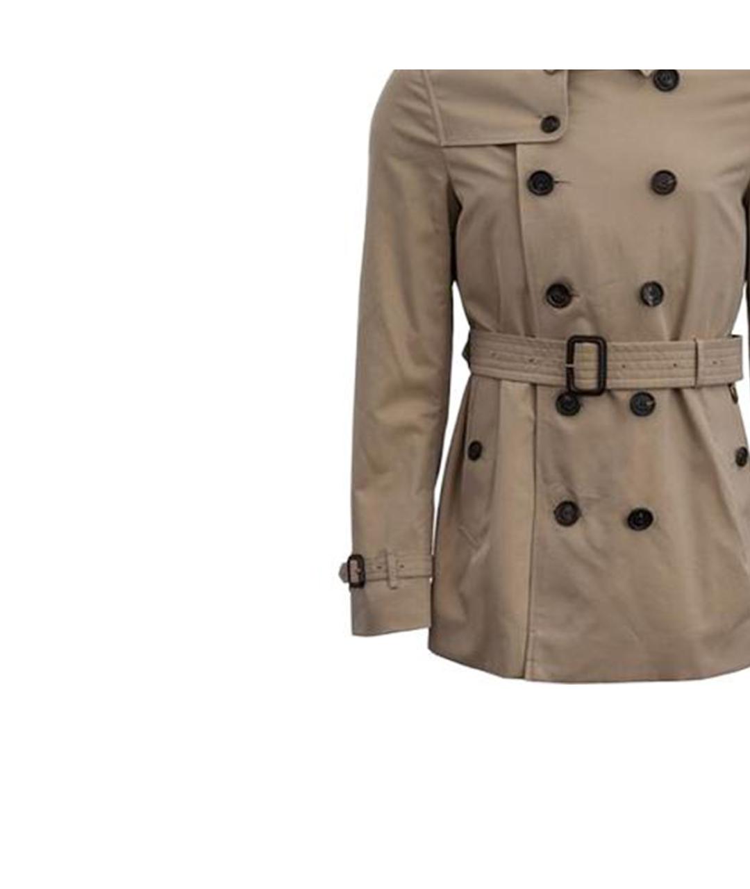 BURBERRY Хаки тренч / плащ, фото 5