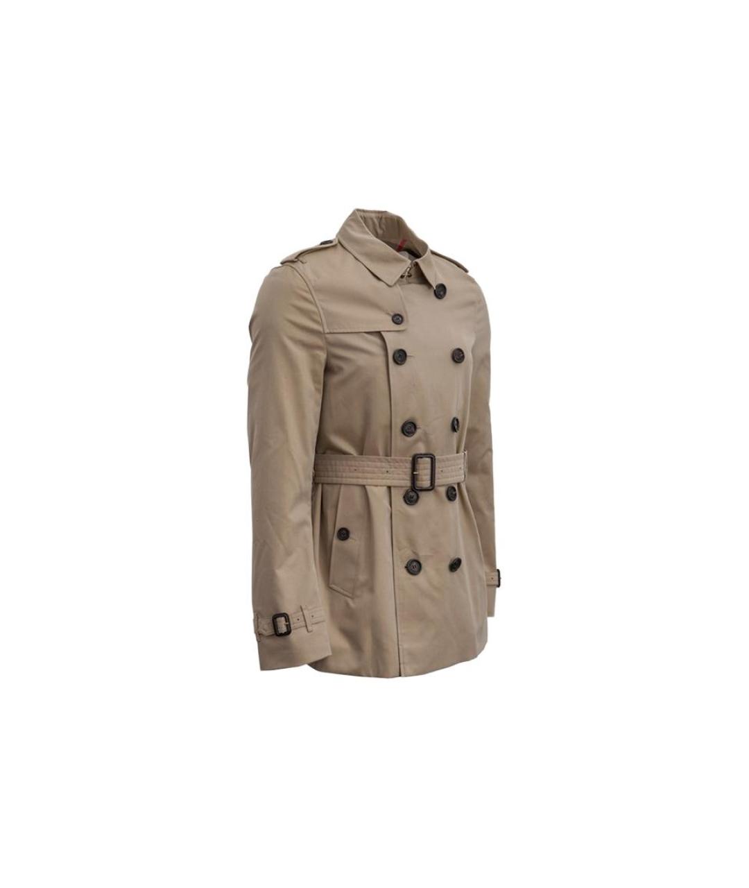 BURBERRY Хаки тренч / плащ, фото 3