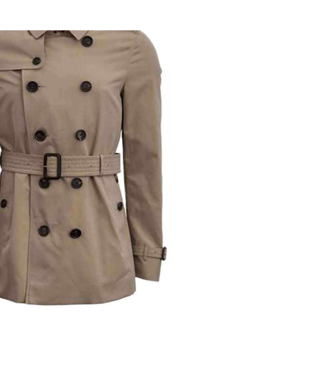 BURBERRY Хаки тренч / плащ, фото 6
