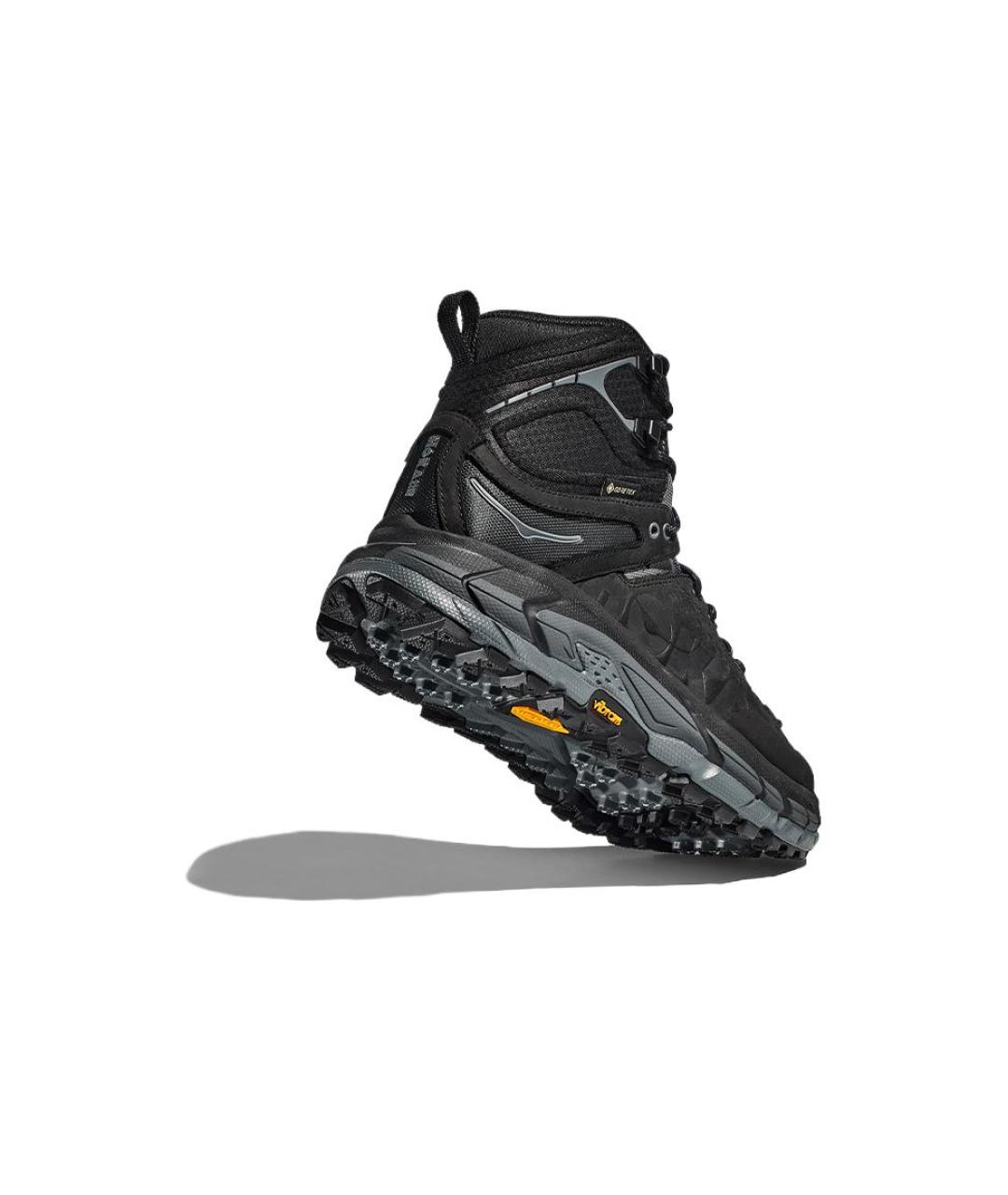 HOKA Черные нубуковые ботинки, фото 4