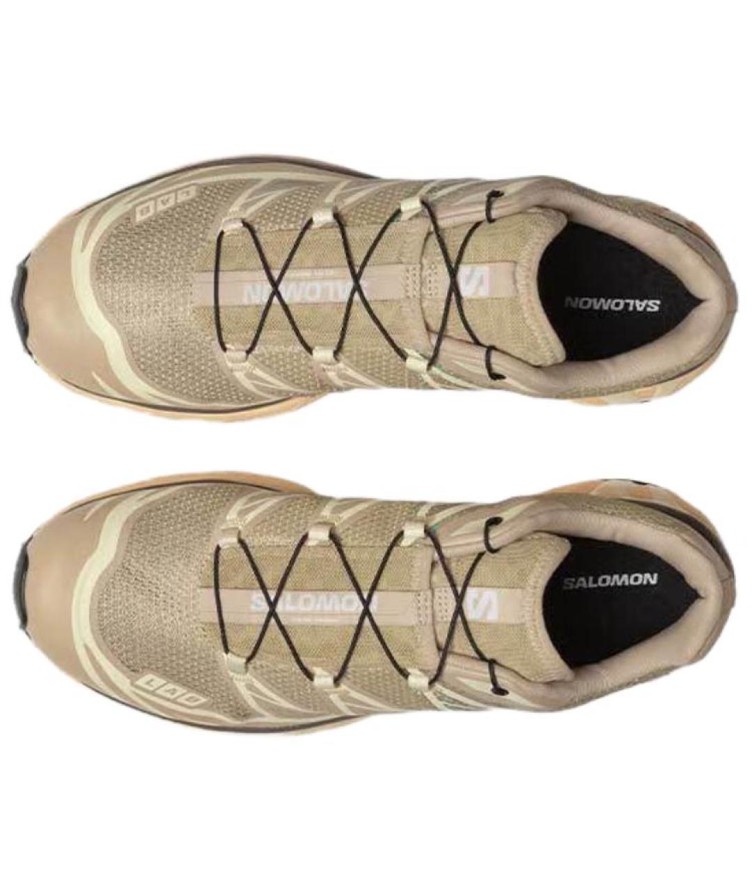 SALOMON Коричневые низкие кроссовки / кеды, фото 3