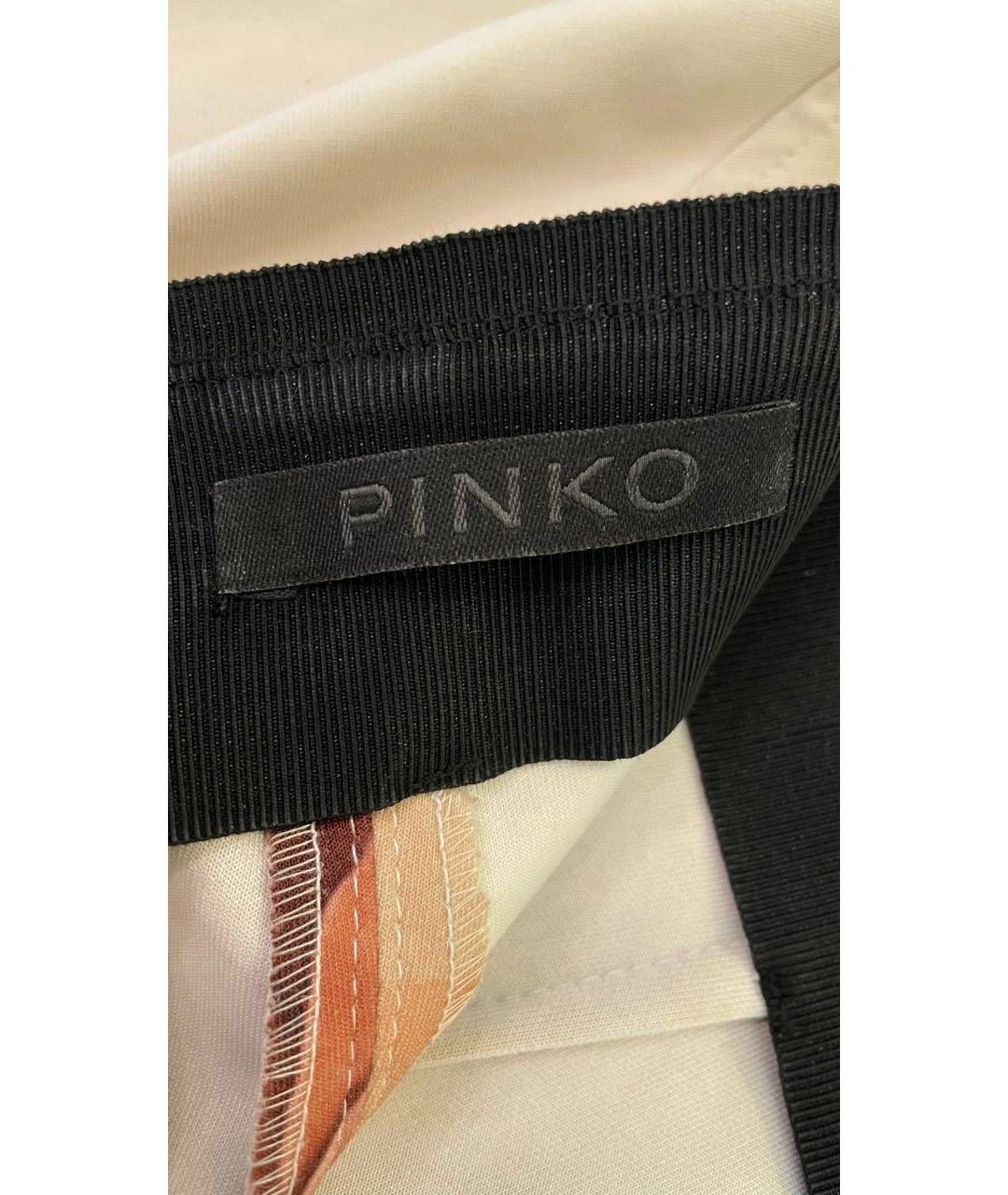 PINKO Мульти полиэстеровая юбка миди, фото 6