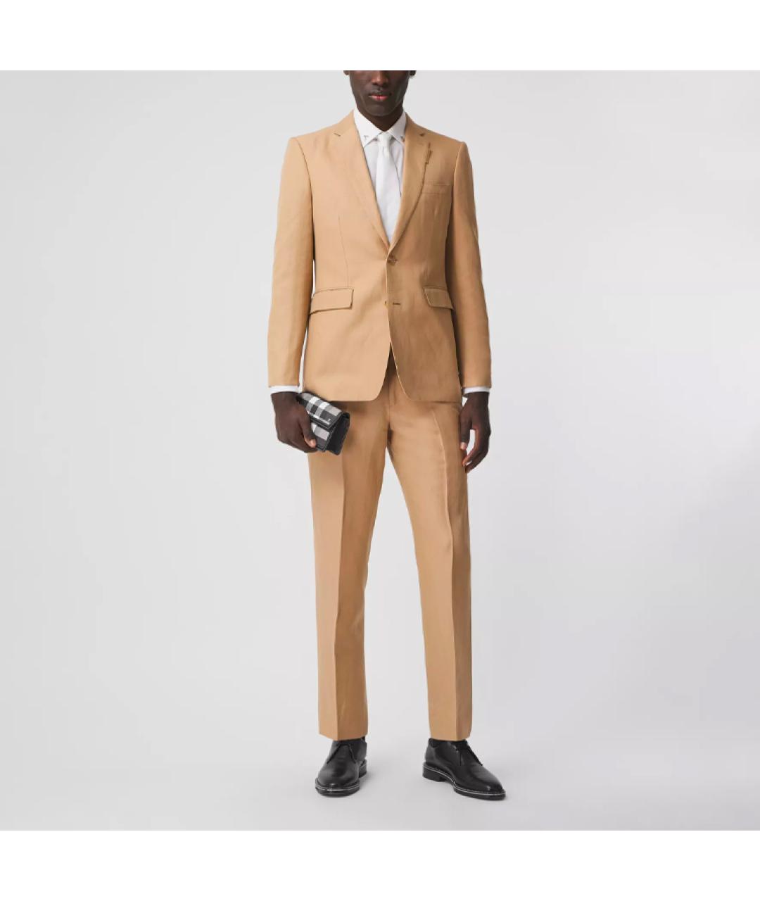 BURBERRY Бежевый пиджак, фото 2