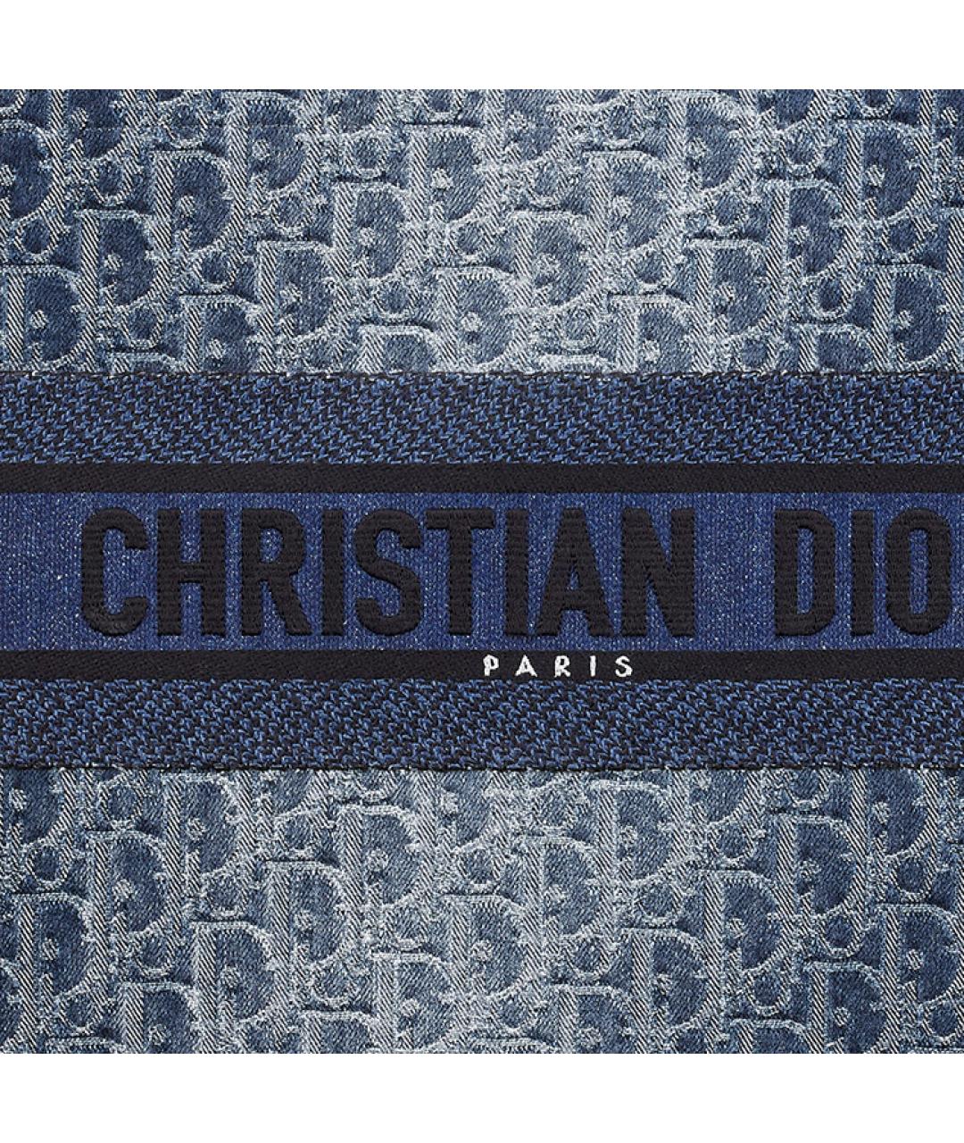 CHRISTIAN DIOR Синяя сумка через плечо, фото 5