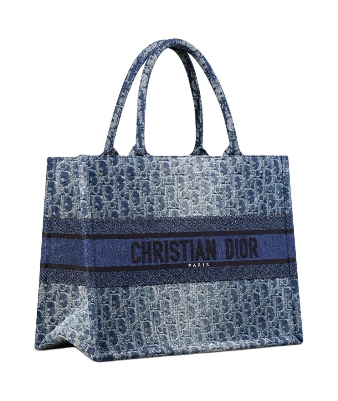 CHRISTIAN DIOR Синяя сумка через плечо, фото 2