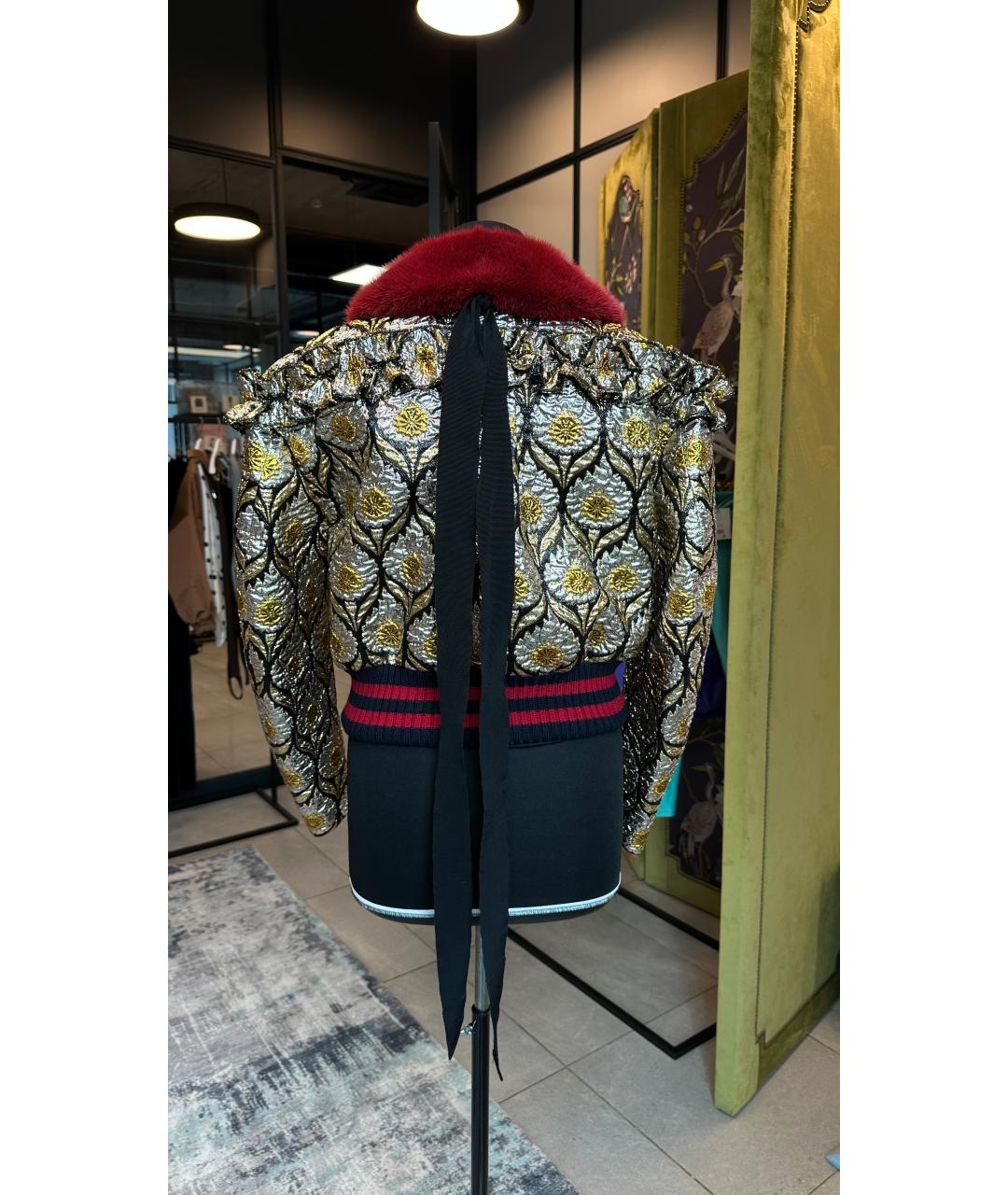 GUCCI Мульти хлопковая куртка, фото 2