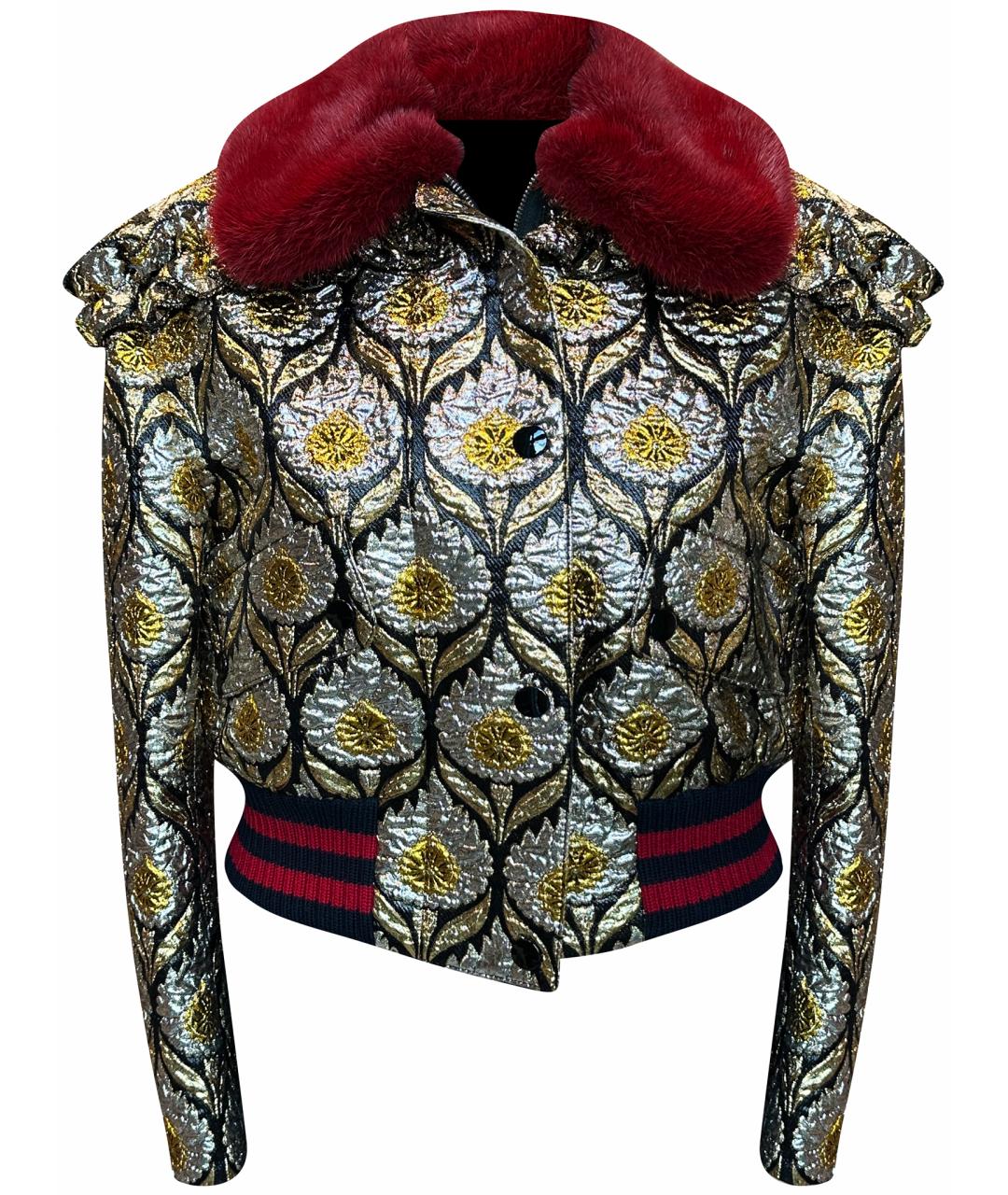 GUCCI Мульти хлопковая куртка, фото 1