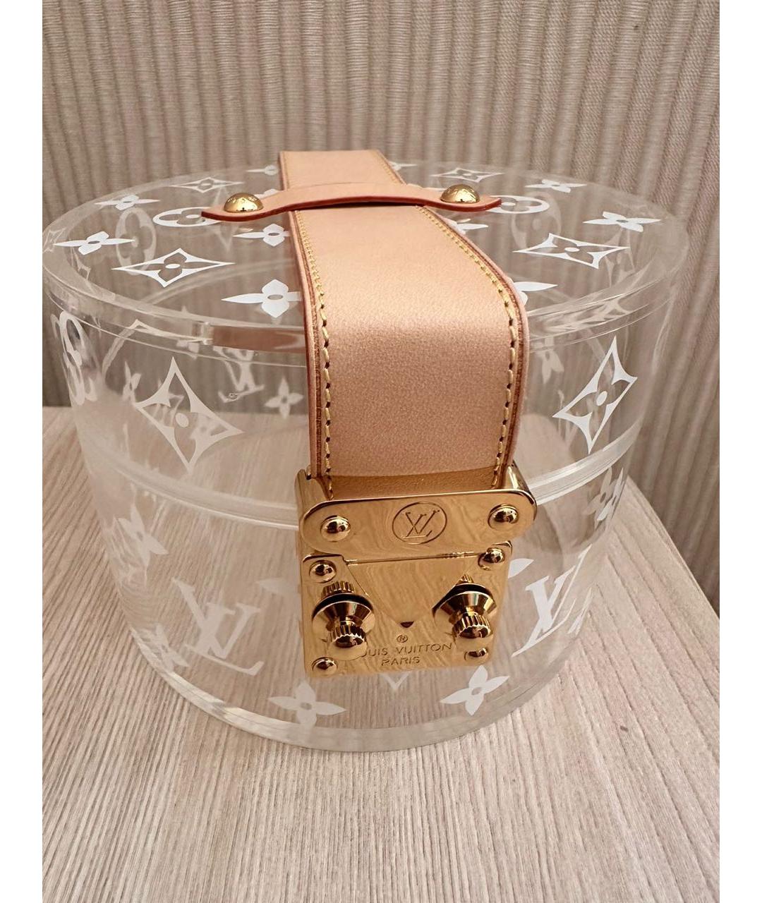 LOUIS VUITTON Белая косметичка, фото 2