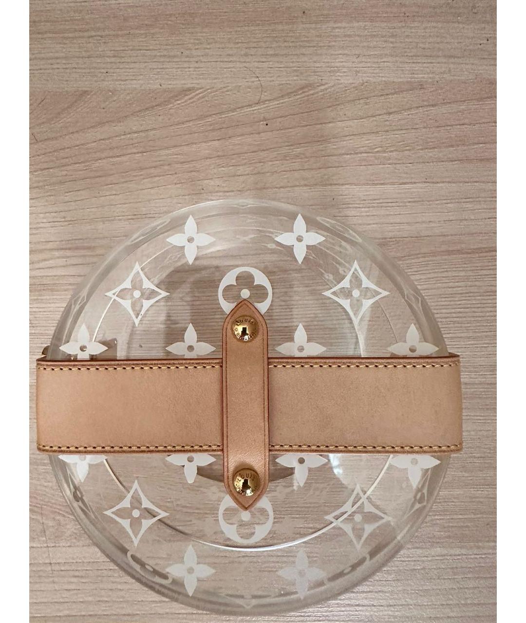 LOUIS VUITTON Белая косметичка, фото 6