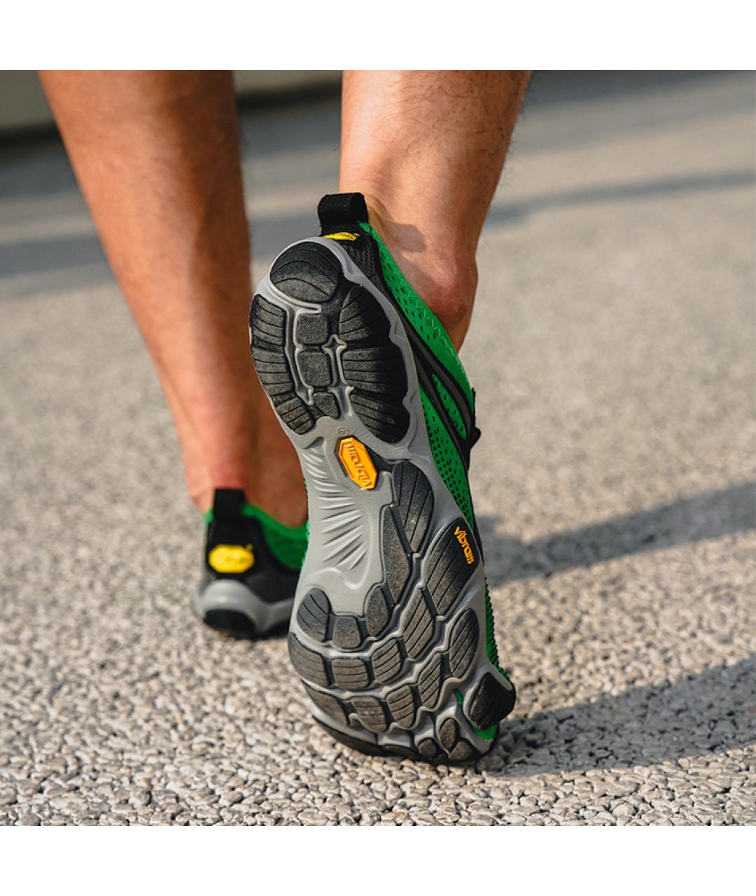 Vibram Зеленые резиновые низкие кроссовки / кеды, фото 8