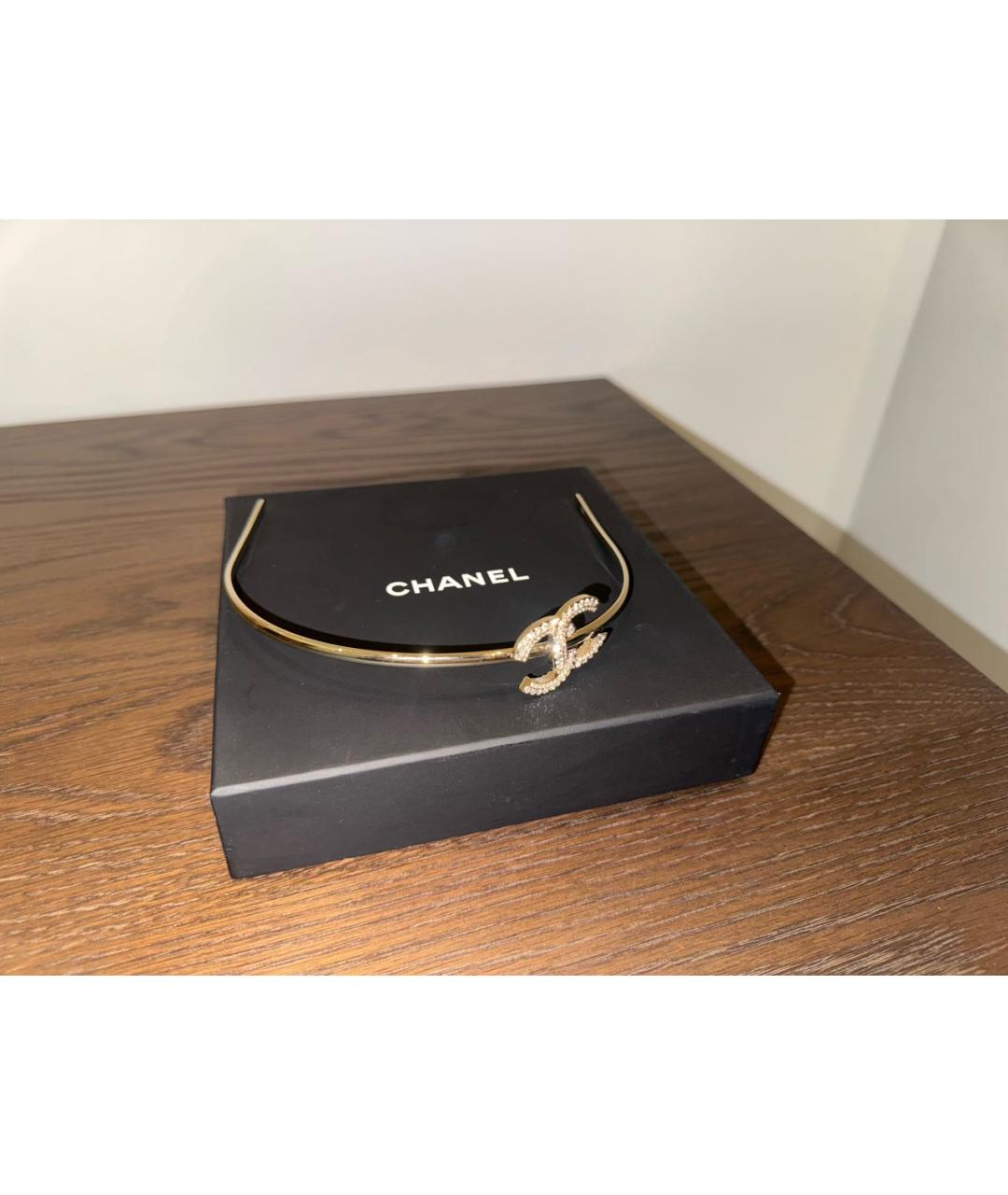 CHANEL Золотой ободок, фото 4