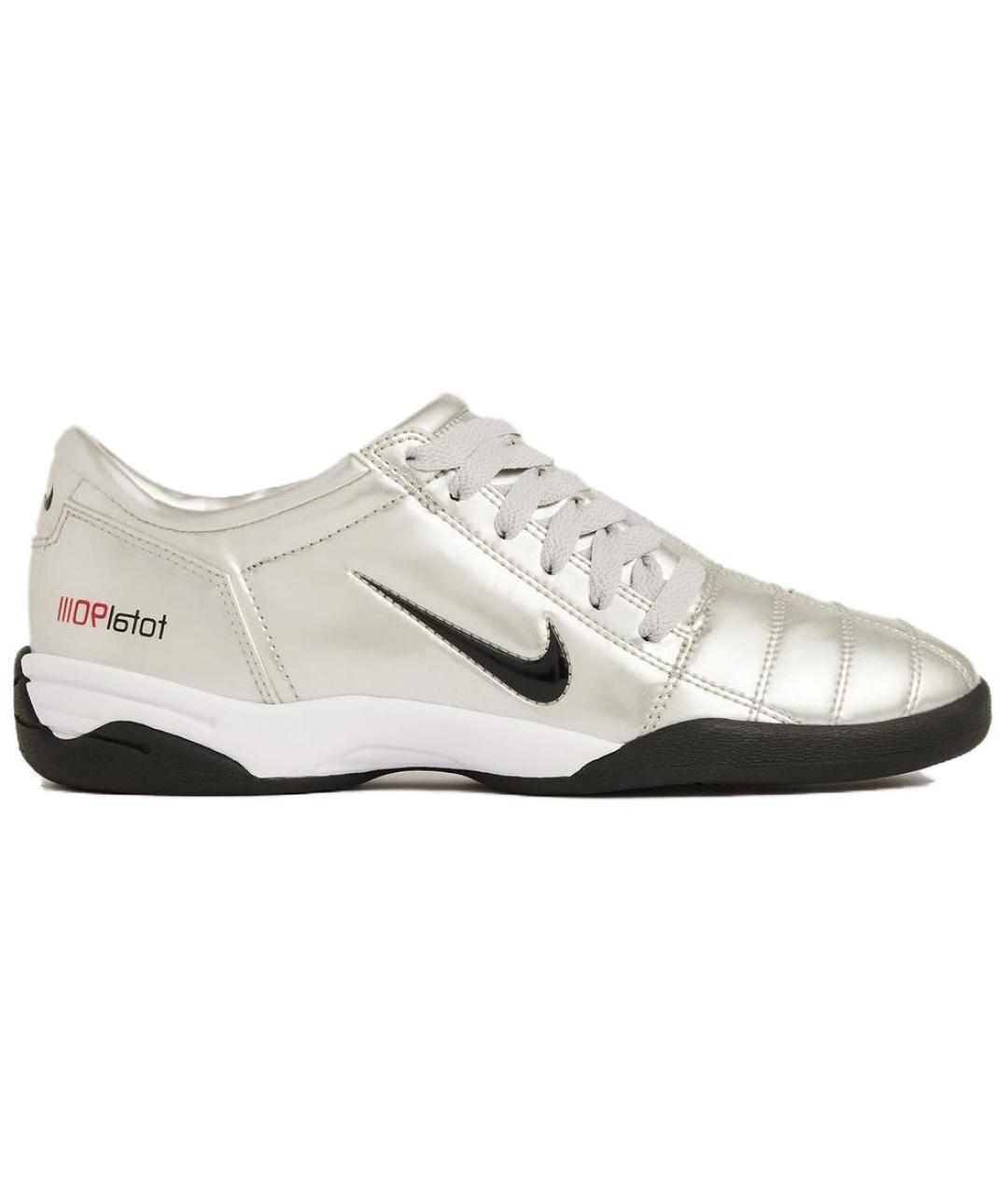 NIKE Серебряные низкие кроссовки / кеды, фото 1