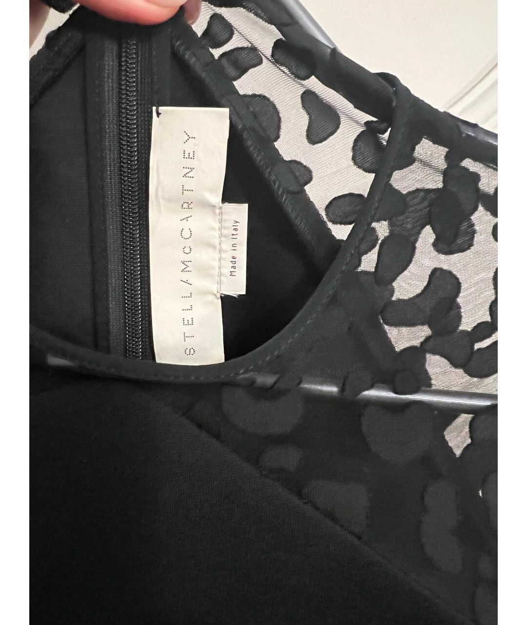 STELLA MCCARTNEY Черное полиамидовое вечернее платье, фото 3