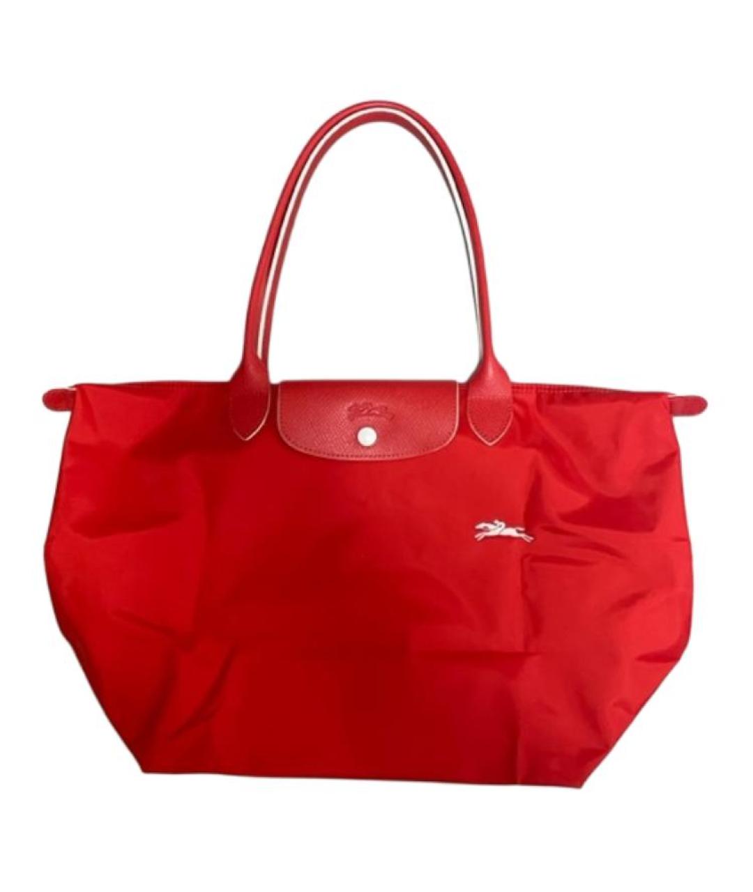 LONGCHAMP Красная сумка тоут, фото 3