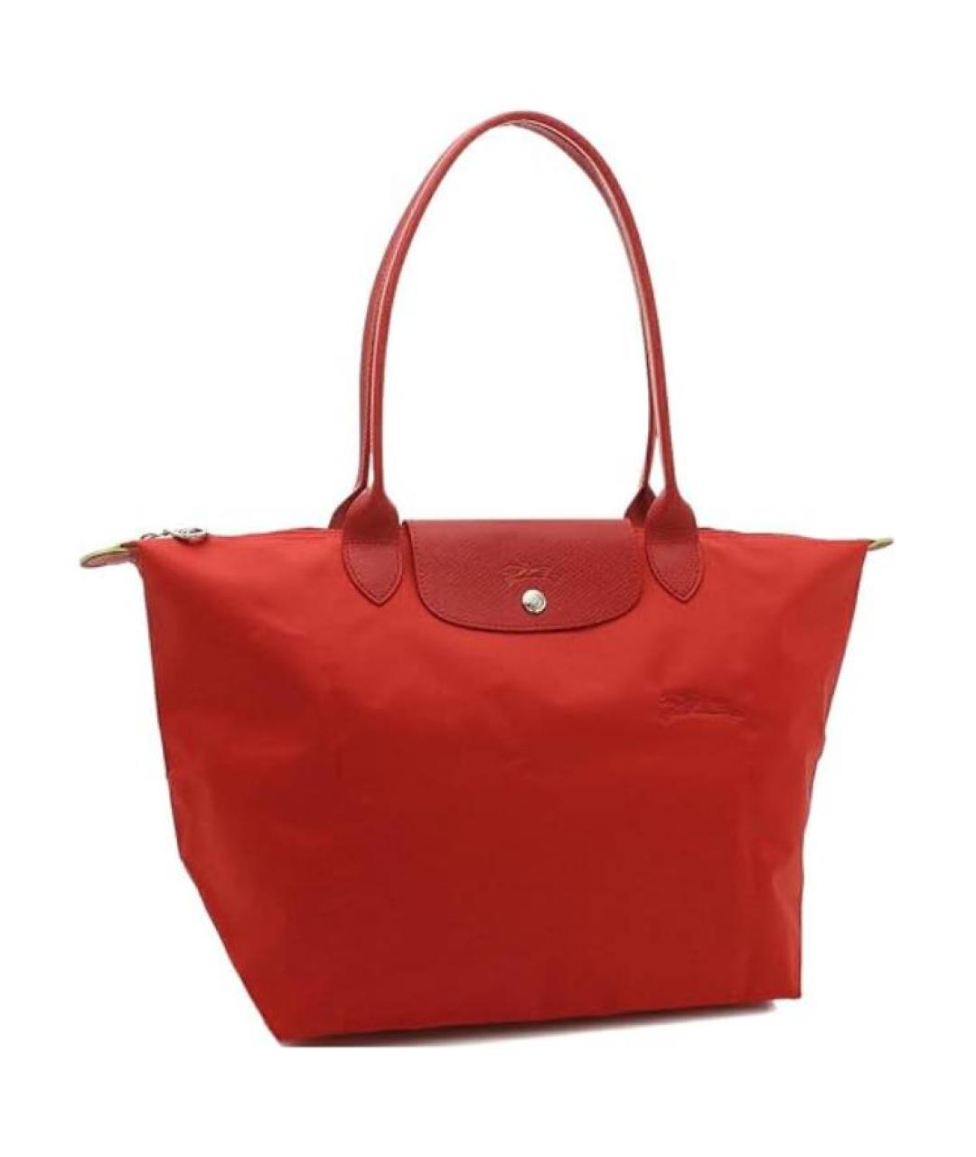 LONGCHAMP Красная сумка тоут, фото 2