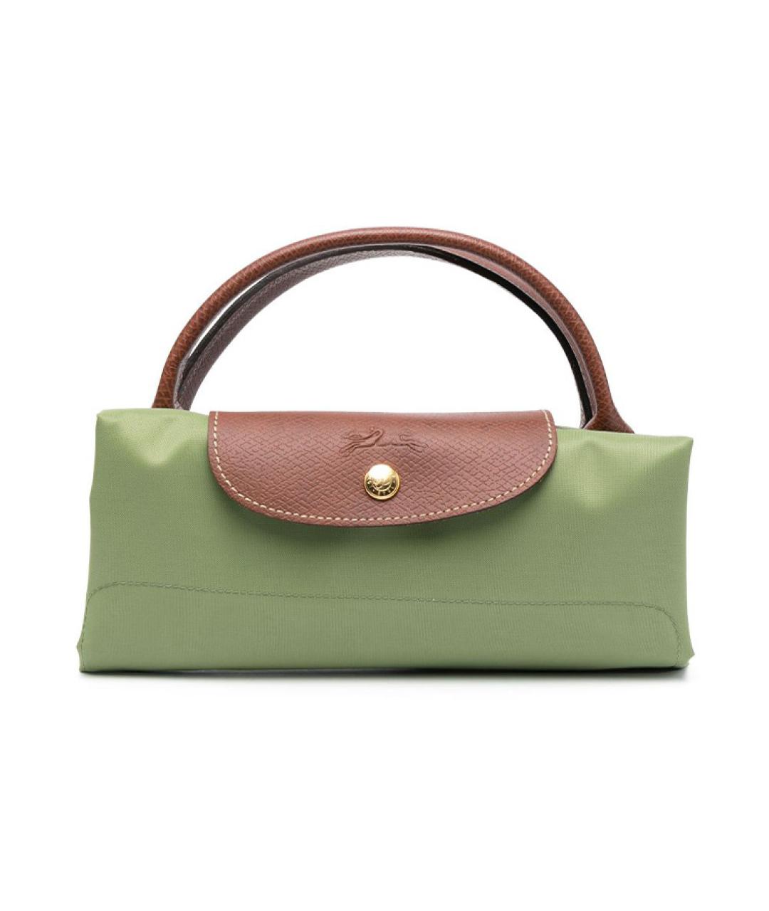 LONGCHAMP Зеленая дорожная/спортивная сумка, фото 4