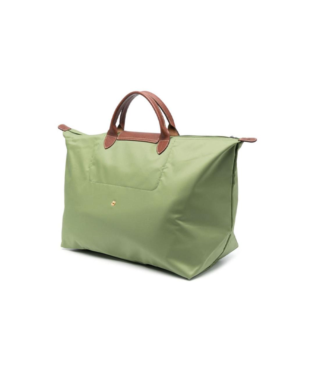 LONGCHAMP Зеленая дорожная/спортивная сумка, фото 3